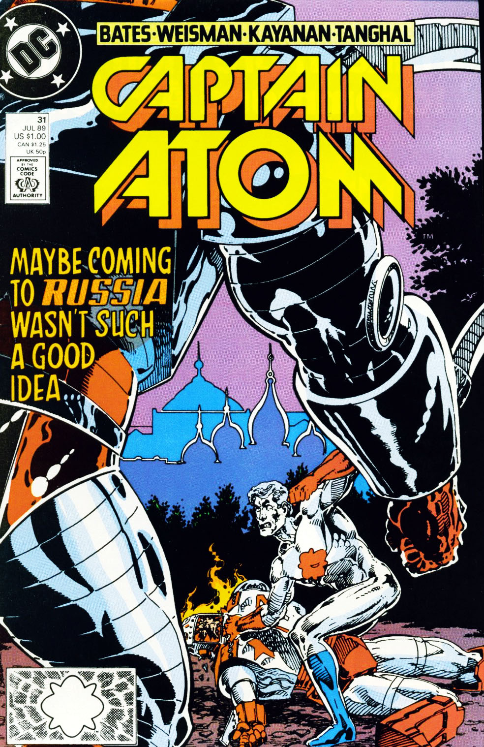 Read online Captain Atom (1987) comic -  Issue #31 - 1