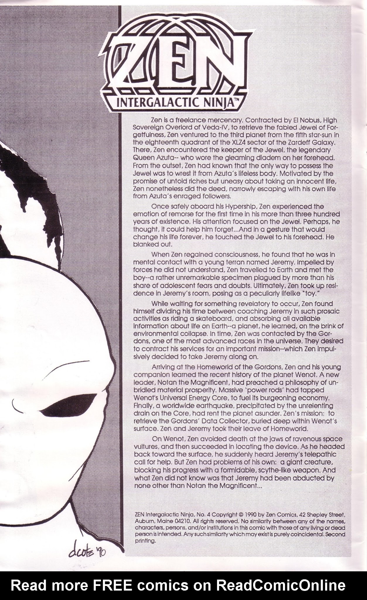 Zen Intergalactic Ninja (1989) 4 Page 2