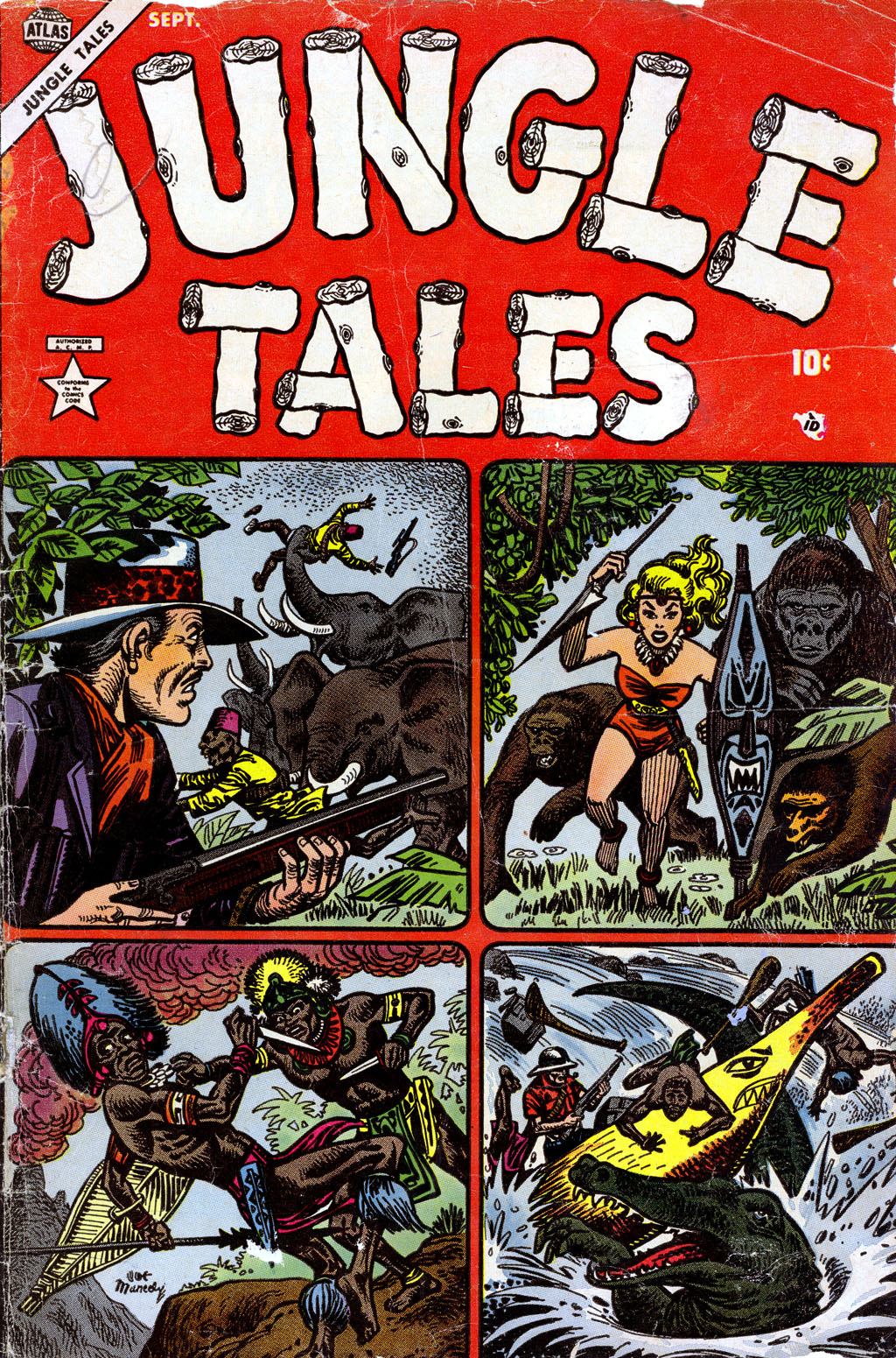 Read online Jungle Tales comic -  Issue #1 - 1