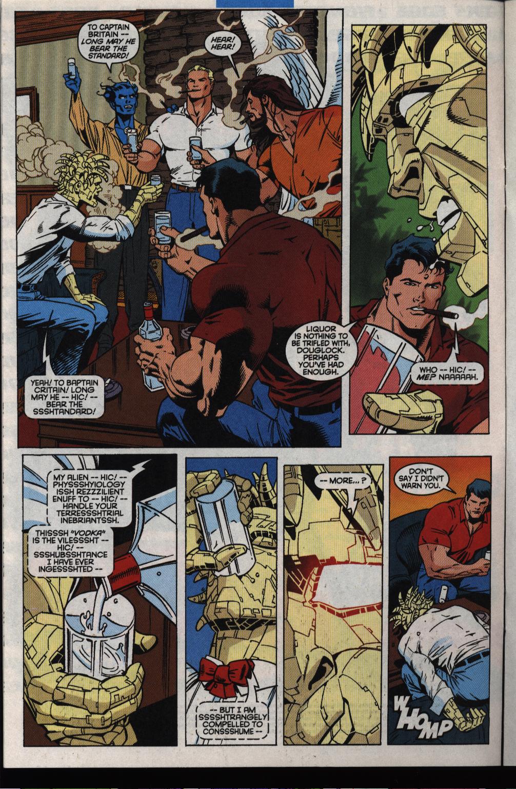 Read online Excalibur (1988) comic -  Issue #124 - 9