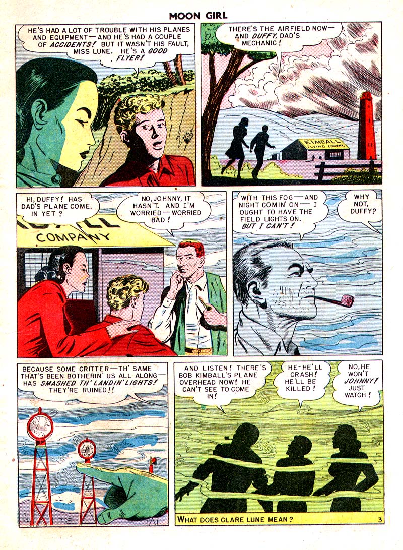 Read online Moon Girl (1947) comic -  Issue #3 - 17