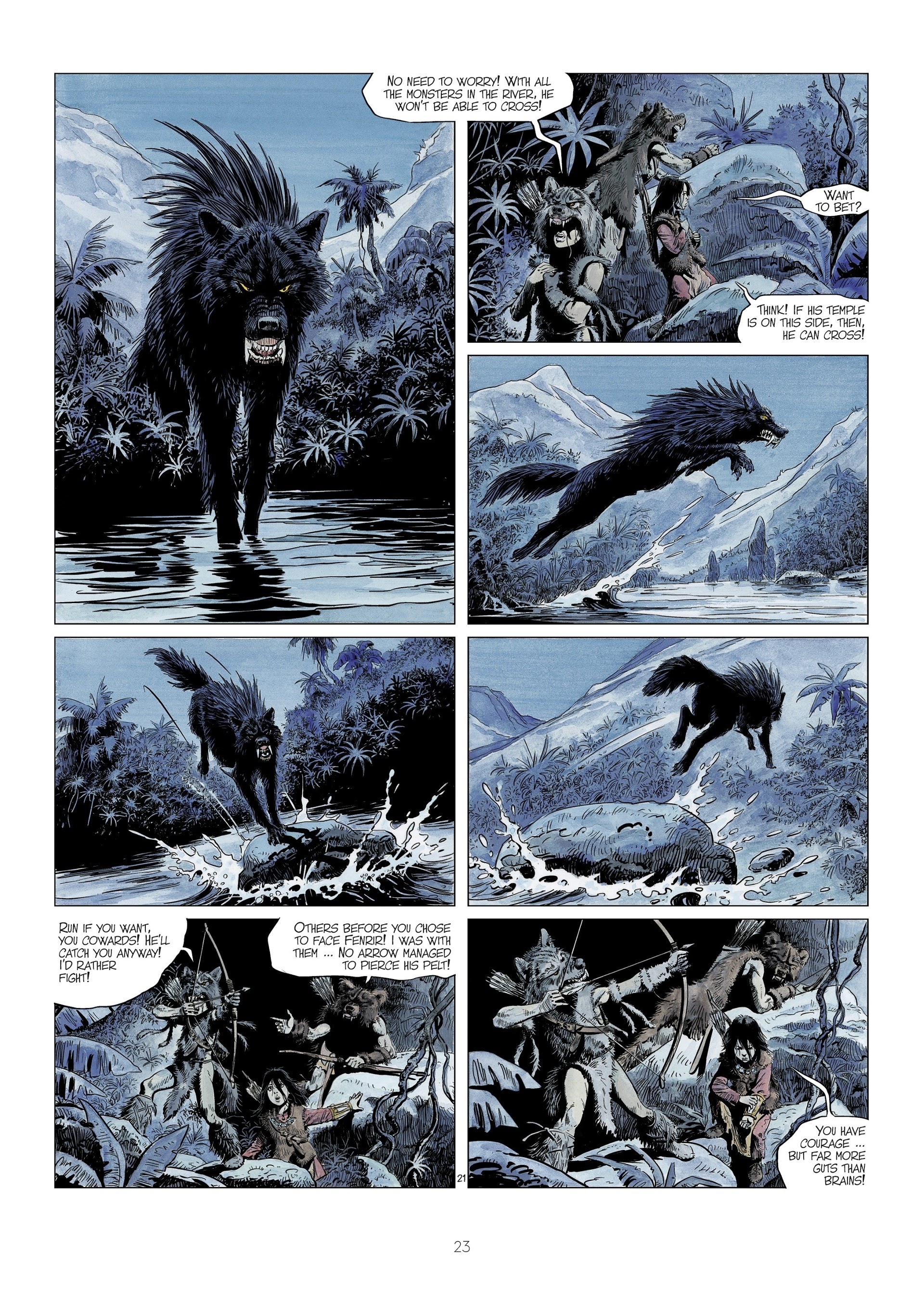 Read online The World of Thorgal: Wolfcub comic -  Issue #3 - 25