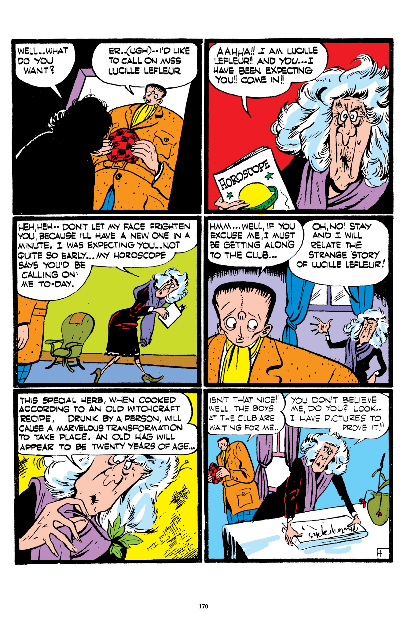 Read online Frankenstein: The Mad Science of Dick Briefer comic -  Issue # TPB - 167