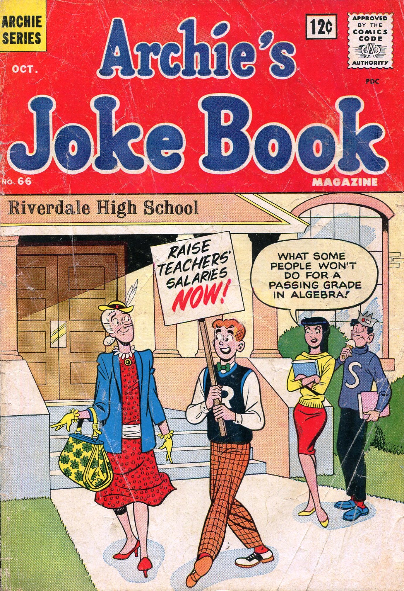 Read online Archie's Joke Book Magazine comic -  Issue #66 - 1