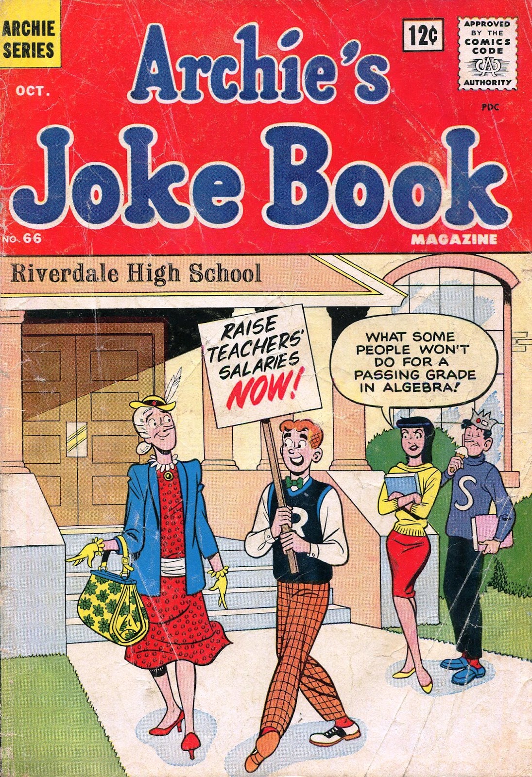 Archie's Joke Book Magazine issue 66 - Page 1