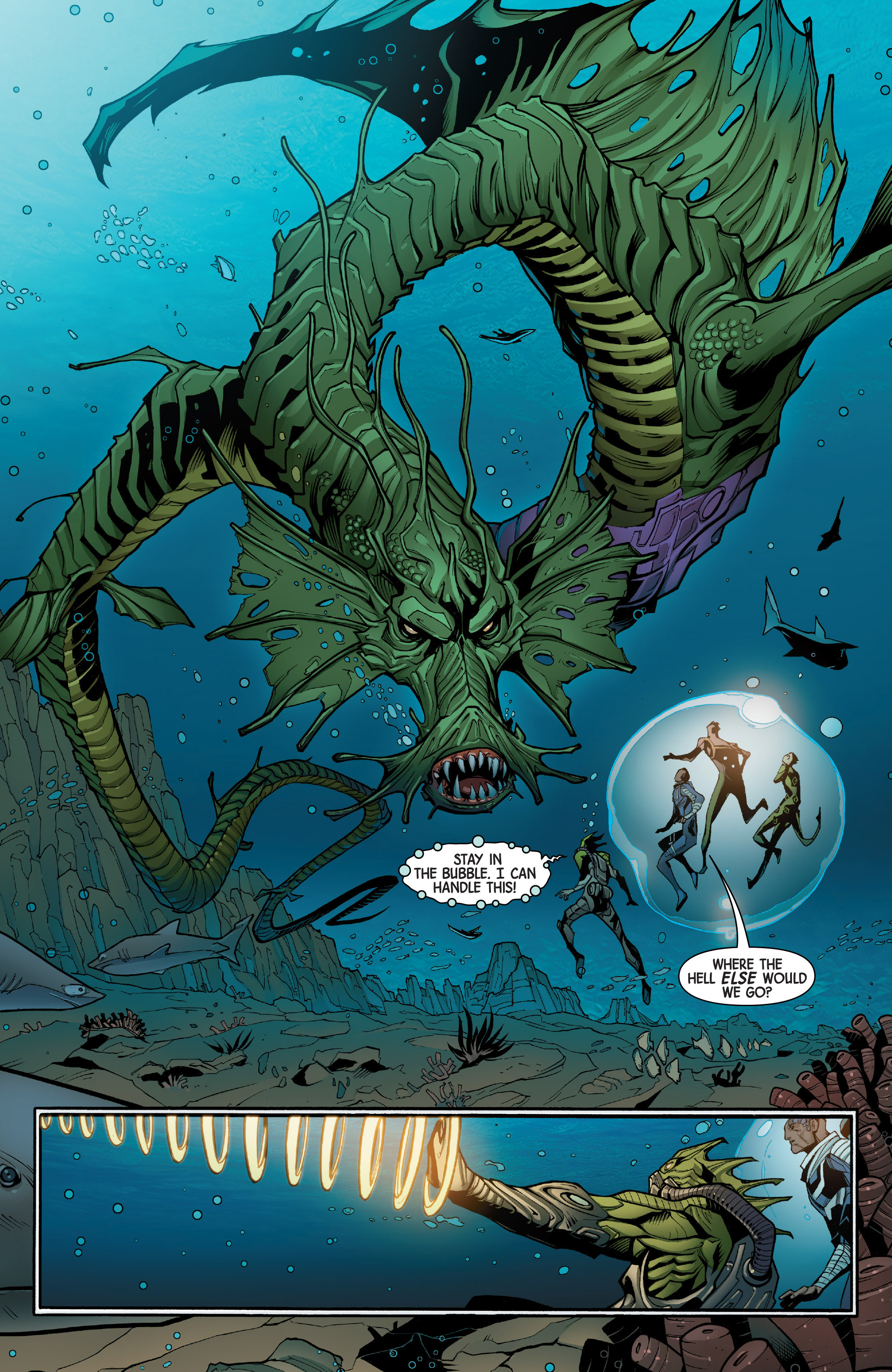 Read online Inhumans: Attilan Rising comic -  Issue #4 - 8