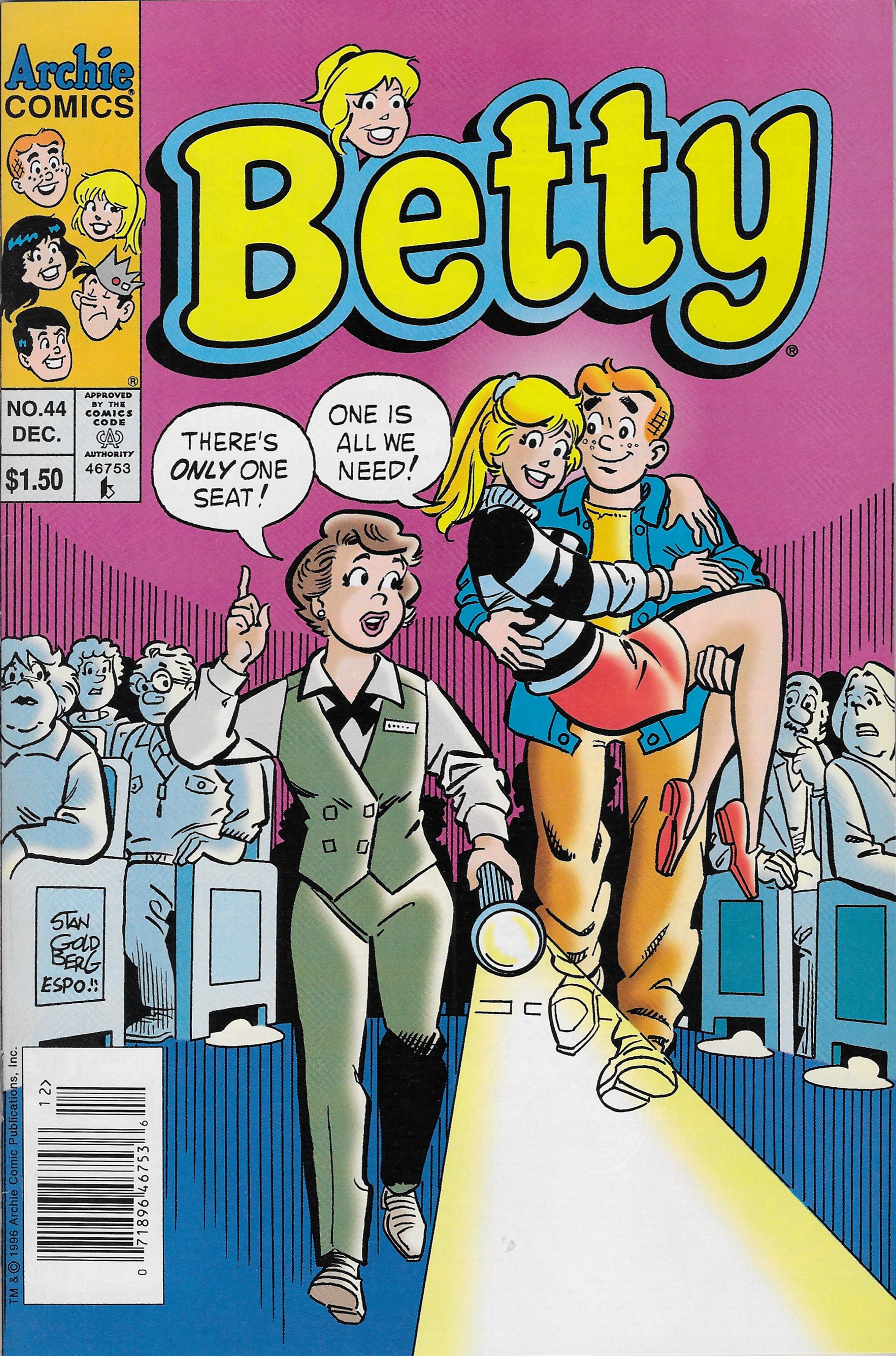 Read online Betty comic -  Issue #44 - 1
