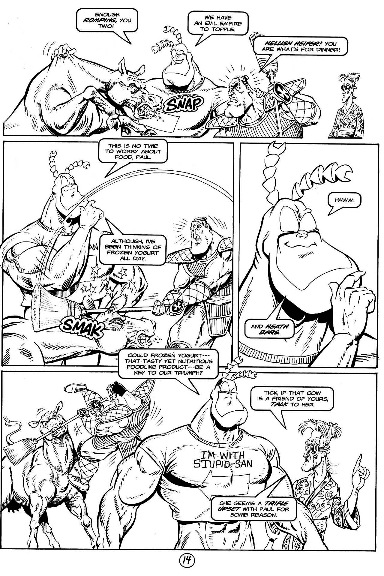 Read online Paul the Samurai (1992) comic -  Issue #10 - 16
