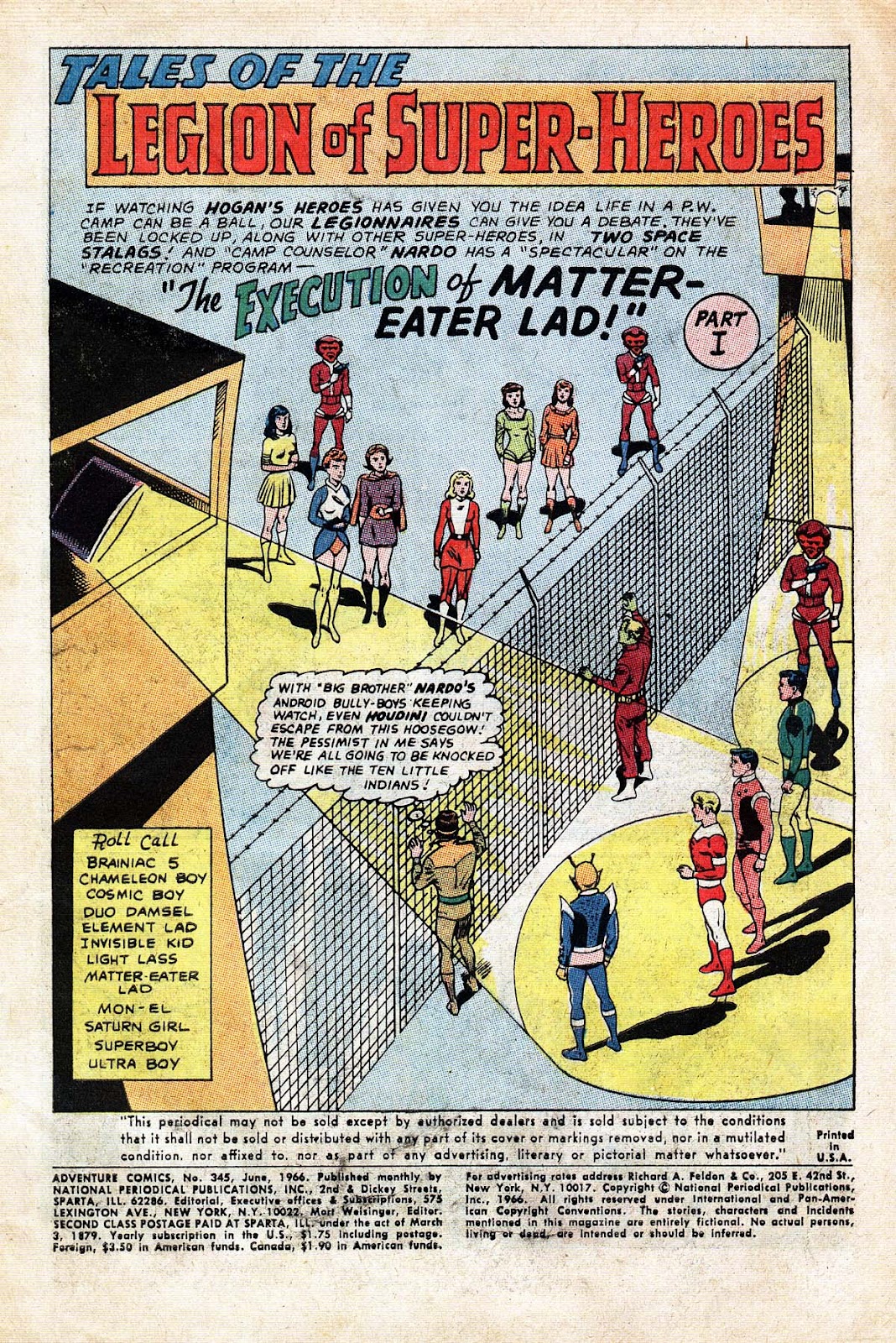 Adventure Comics (1938) issue 345 - Page 3