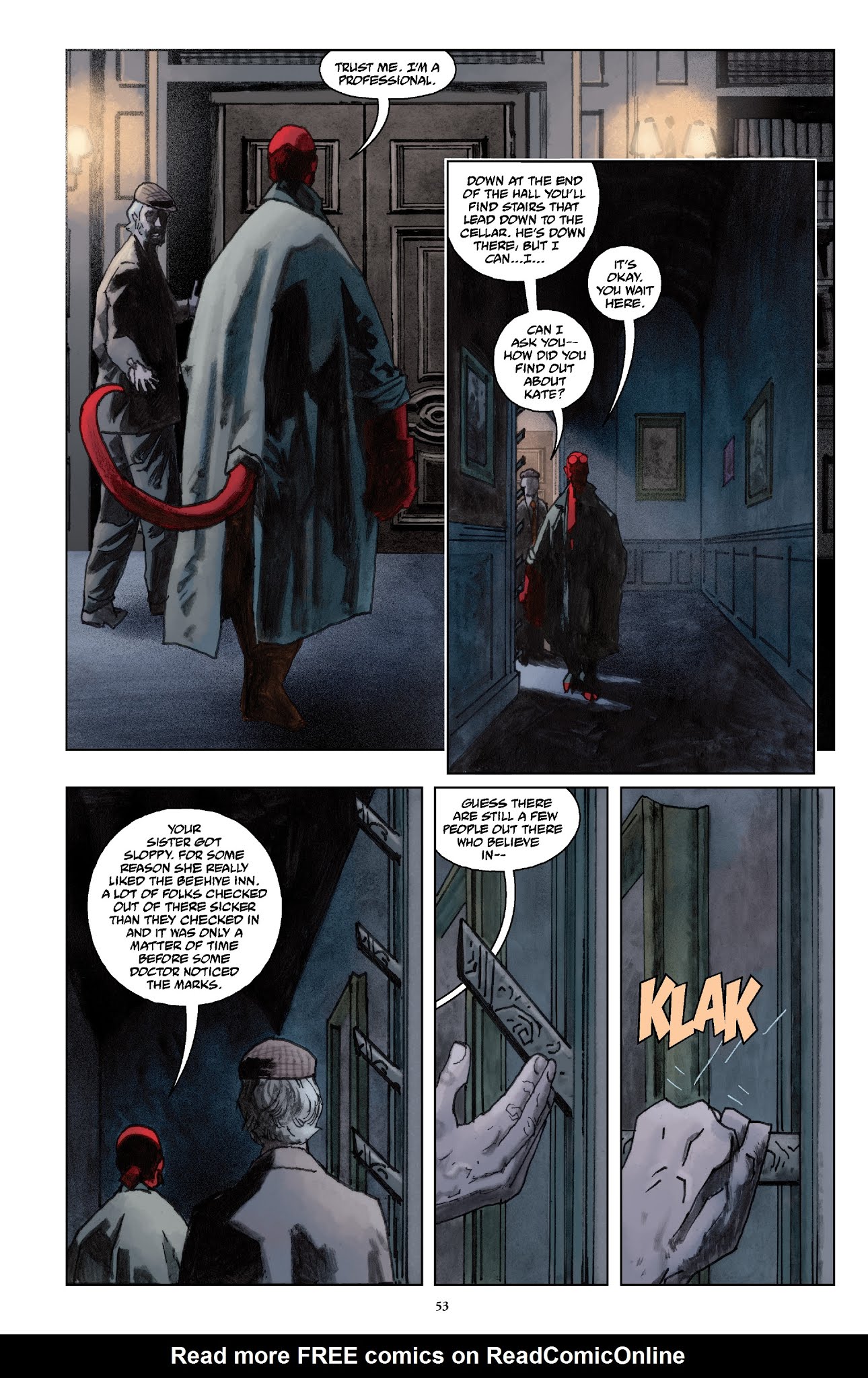 Read online Hellboy The Complete Short Stories comic -  Issue # TPB 2 (Part 1) - 54