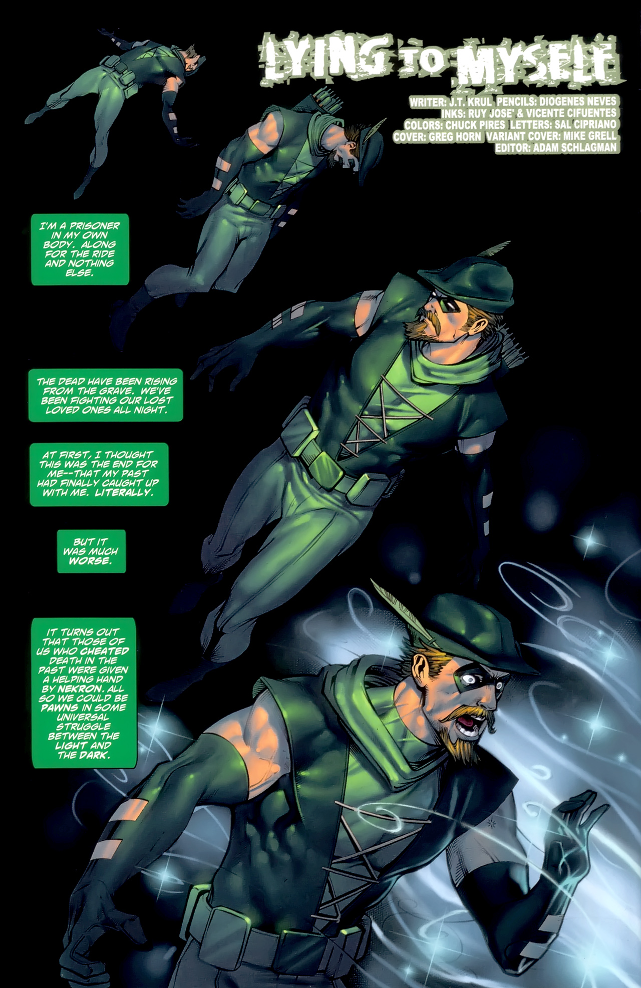 Read online Green Arrow/Black Canary comic -  Issue #30 - 4