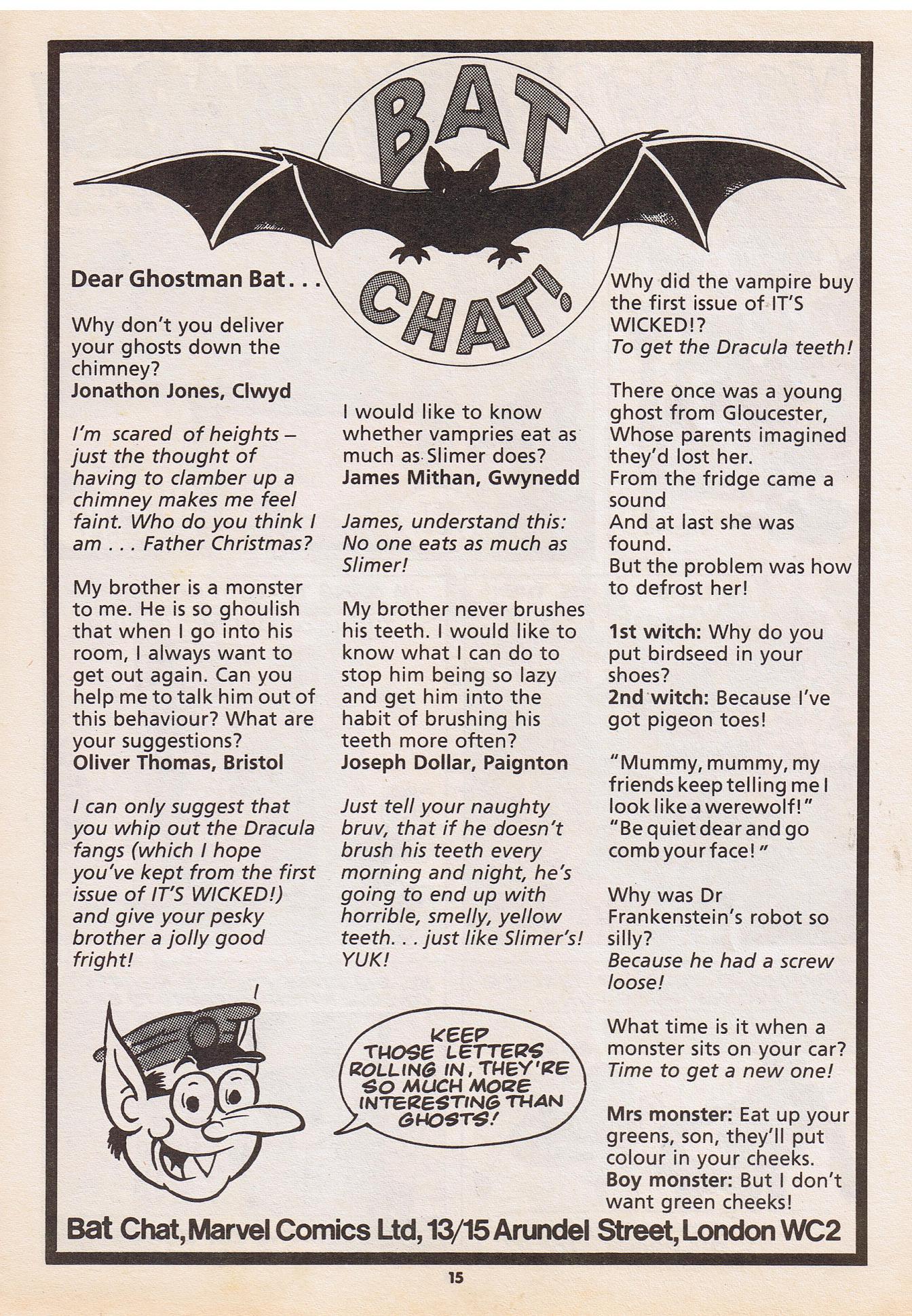 Read online It's Wicked! comic -  Issue #10 - 15