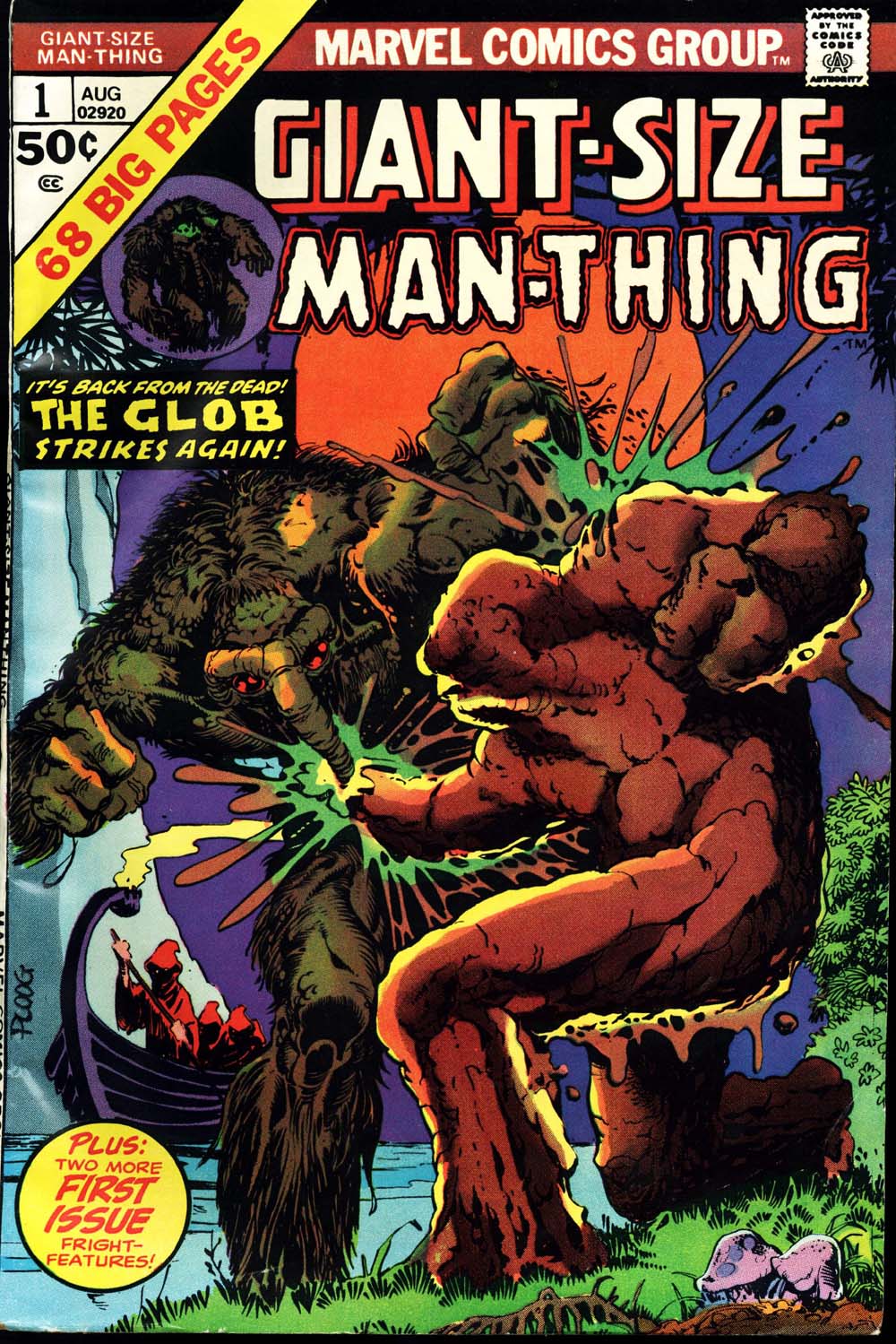 Read online Giant-Size Man-Thing comic -  Issue #1 - 1