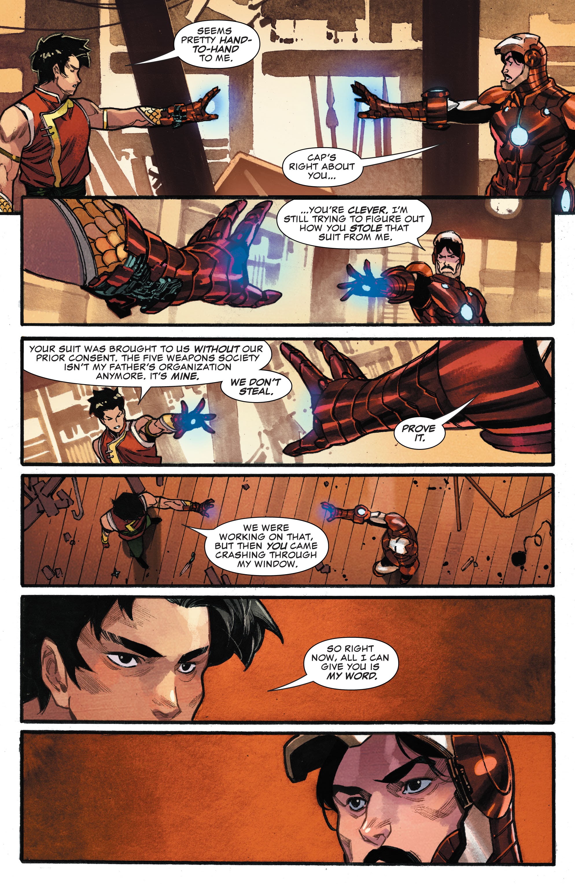 Read online Shang-Chi (2021) comic -  Issue #5 - 17