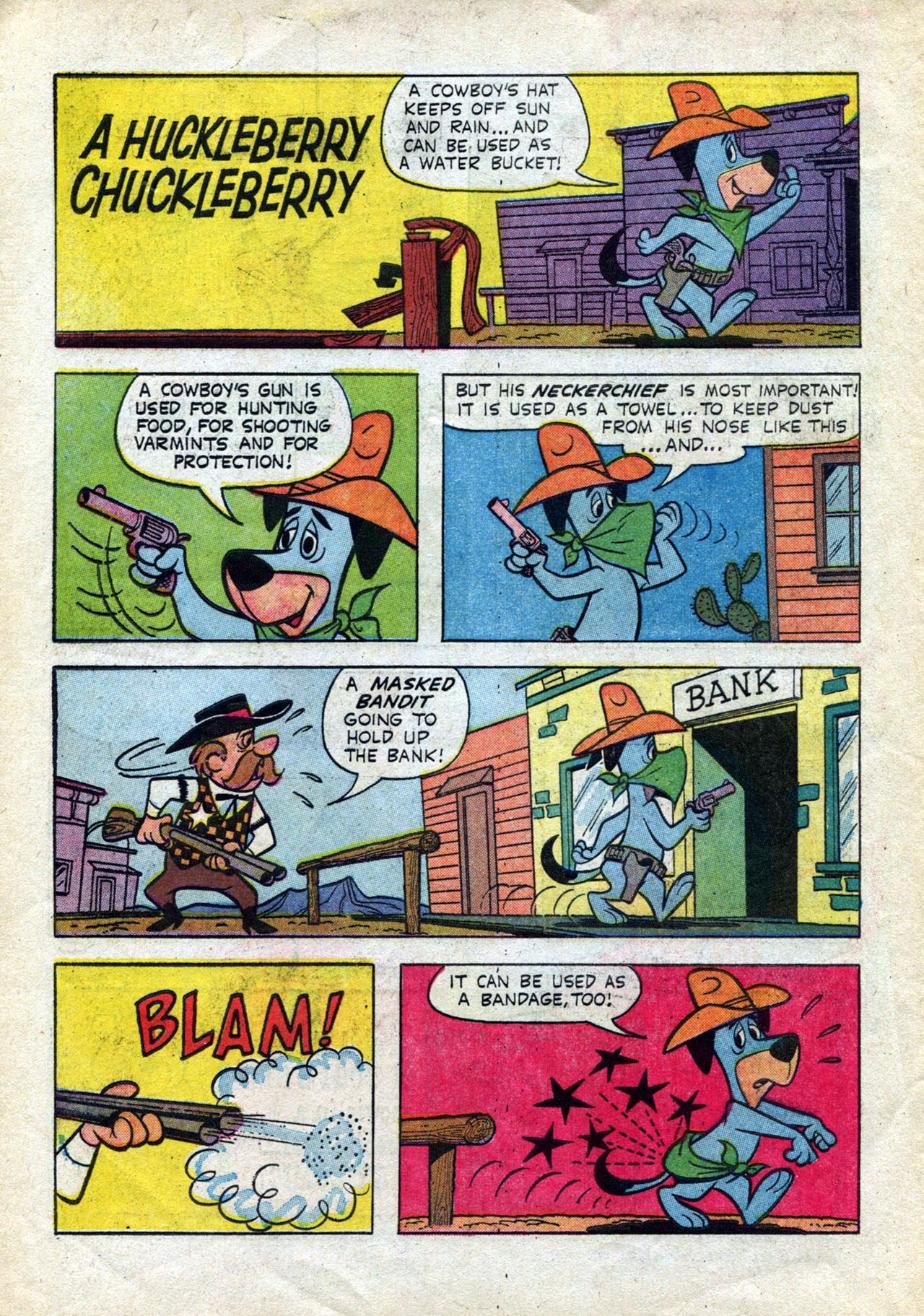 Read online Huckleberry Hound (1960) comic -  Issue #25 - 34