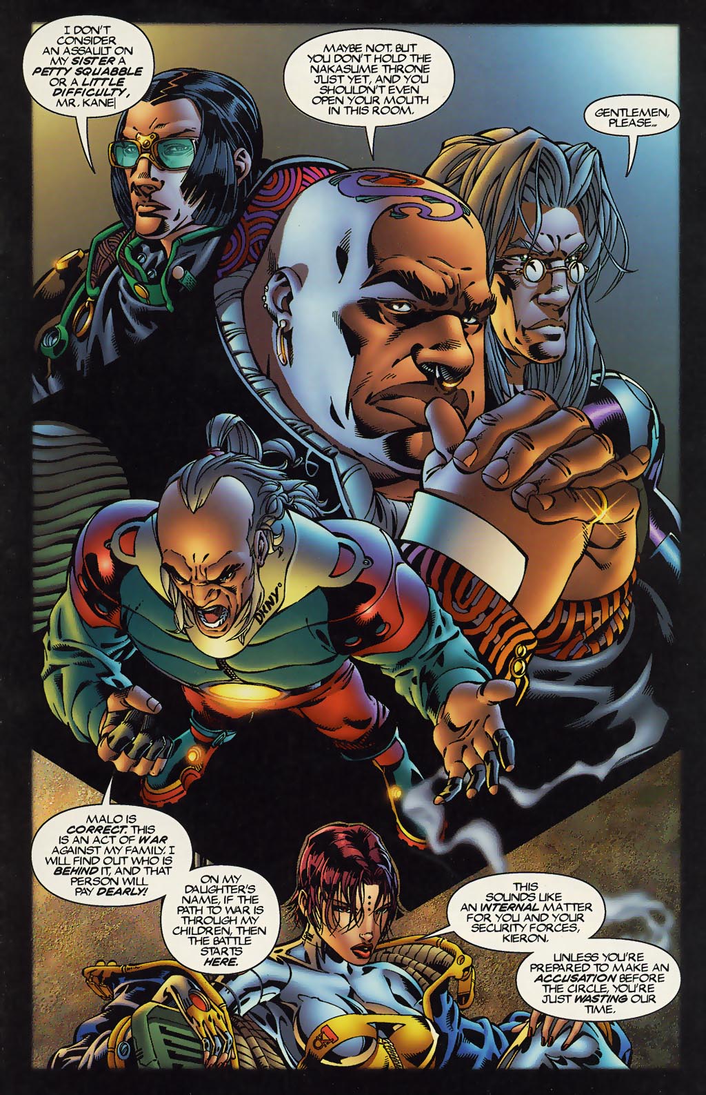 Read online Defcon 4 comic -  Issue #3 - 11