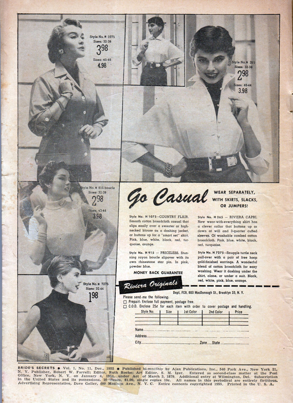 Read online Bride's Secrets comic -  Issue #11 - 2