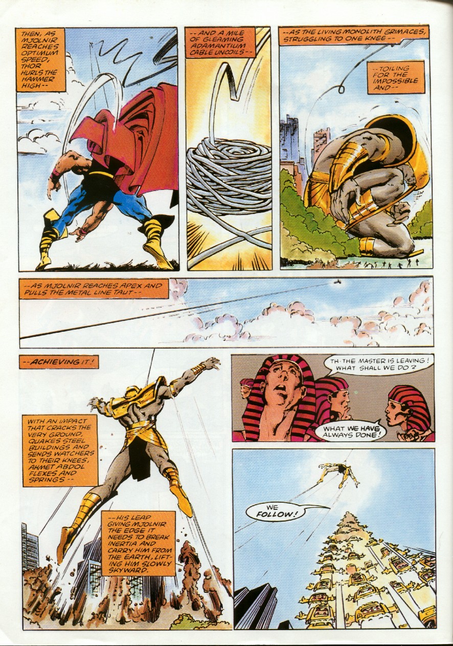 Read online Marvel Graphic Novel comic -  Issue #17 - Revenge of the Living Monolith - 78