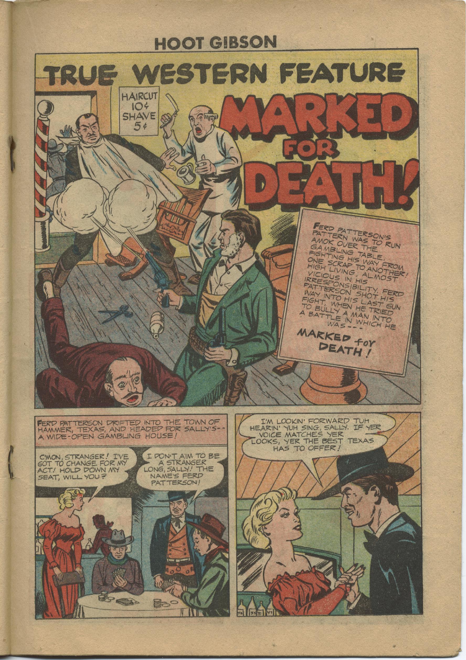 Read online Hoot Gibson comic -  Issue #2 - 19