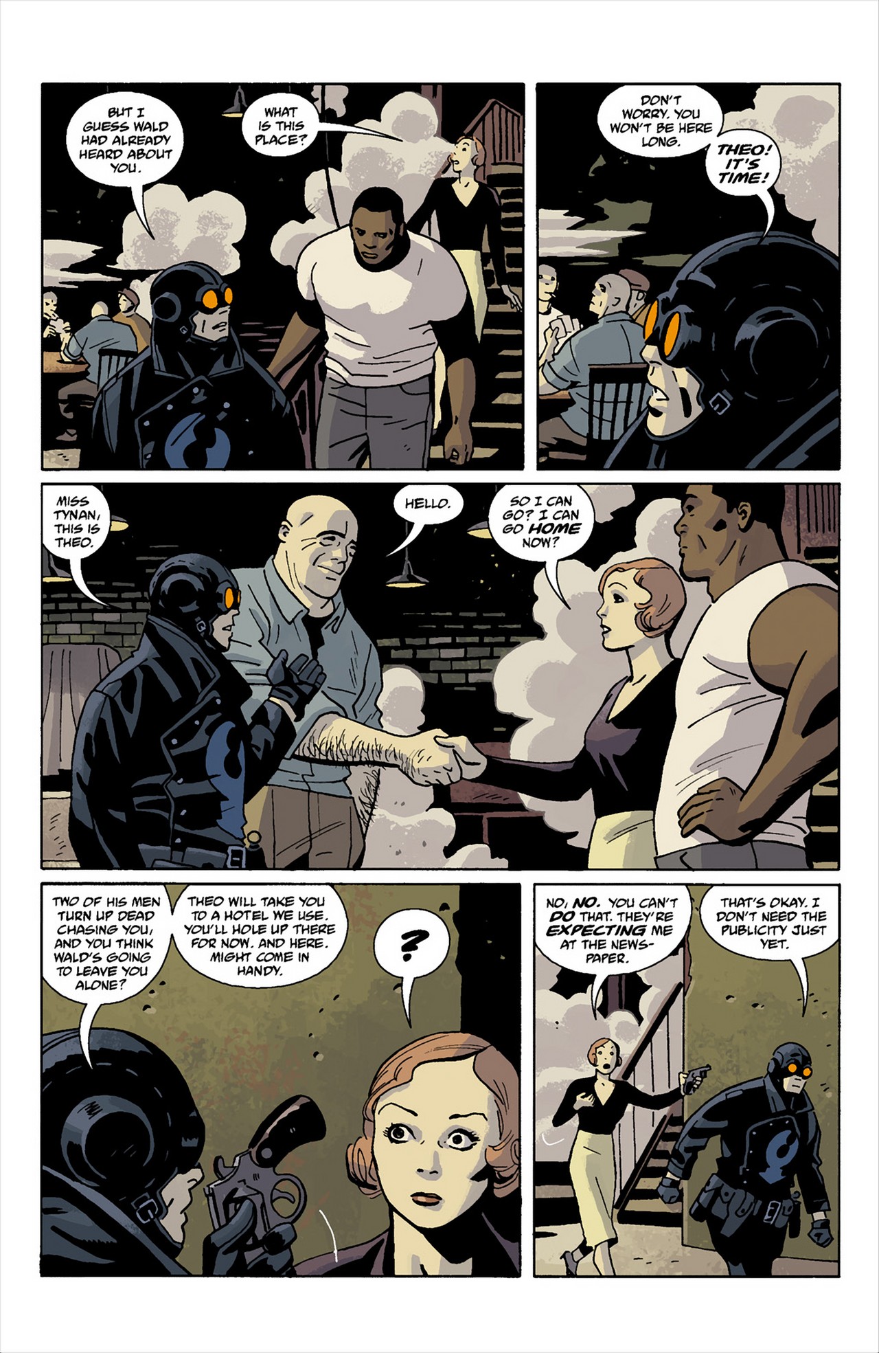 Read online Lobster Johnson: The Burning Hand comic -  Issue #2 - 10