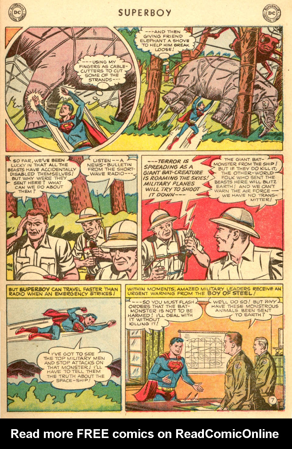 Read online Superboy (1949) comic -  Issue #22 - 8