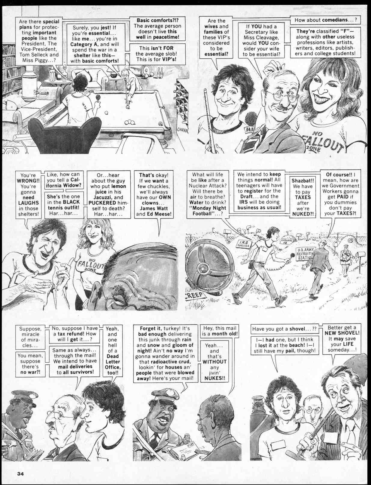 Read online MAD comic -  Issue #246 - 36