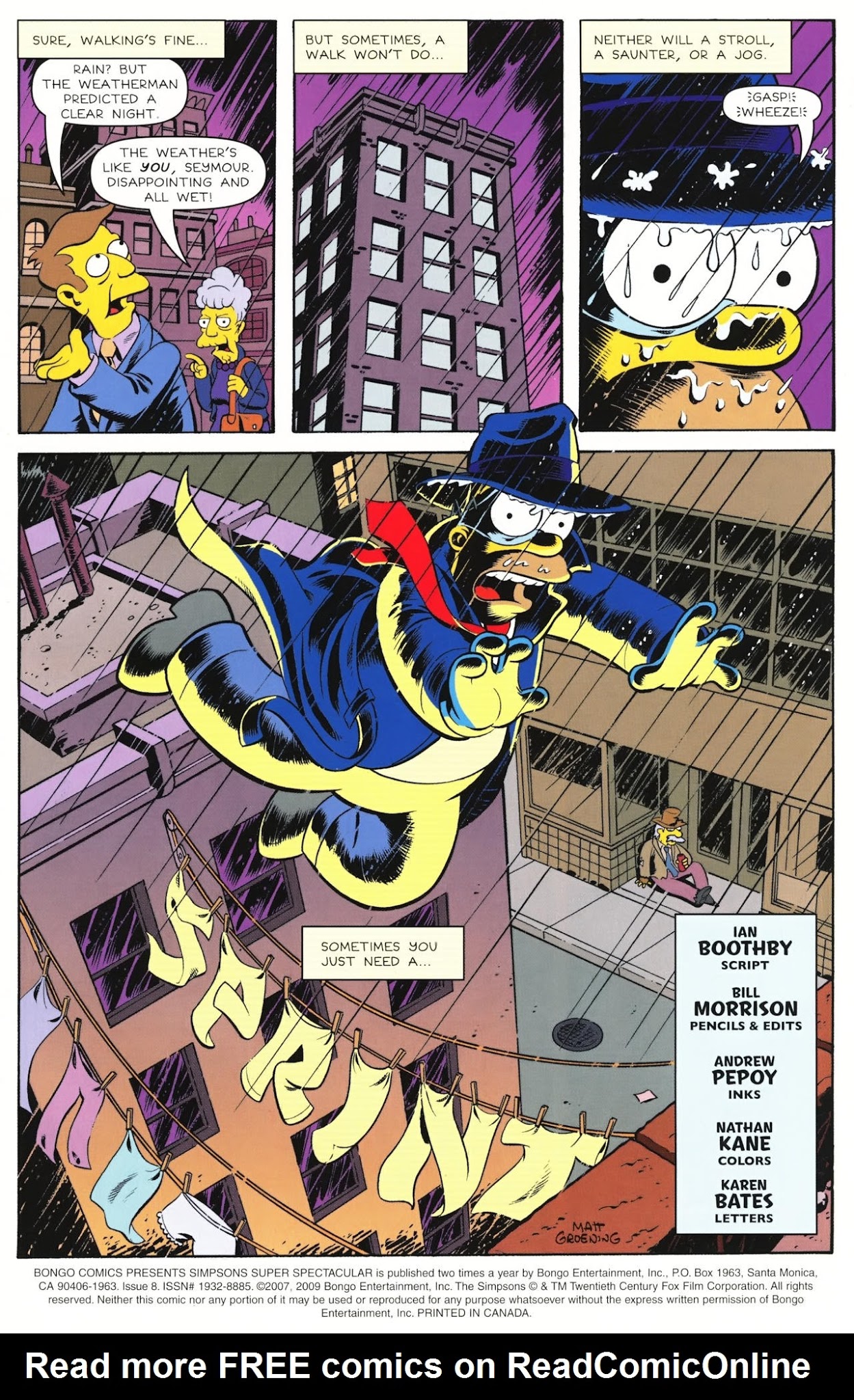 Read online Bongo Comics Presents Simpsons Super Spectacular comic -  Issue #8 - 3