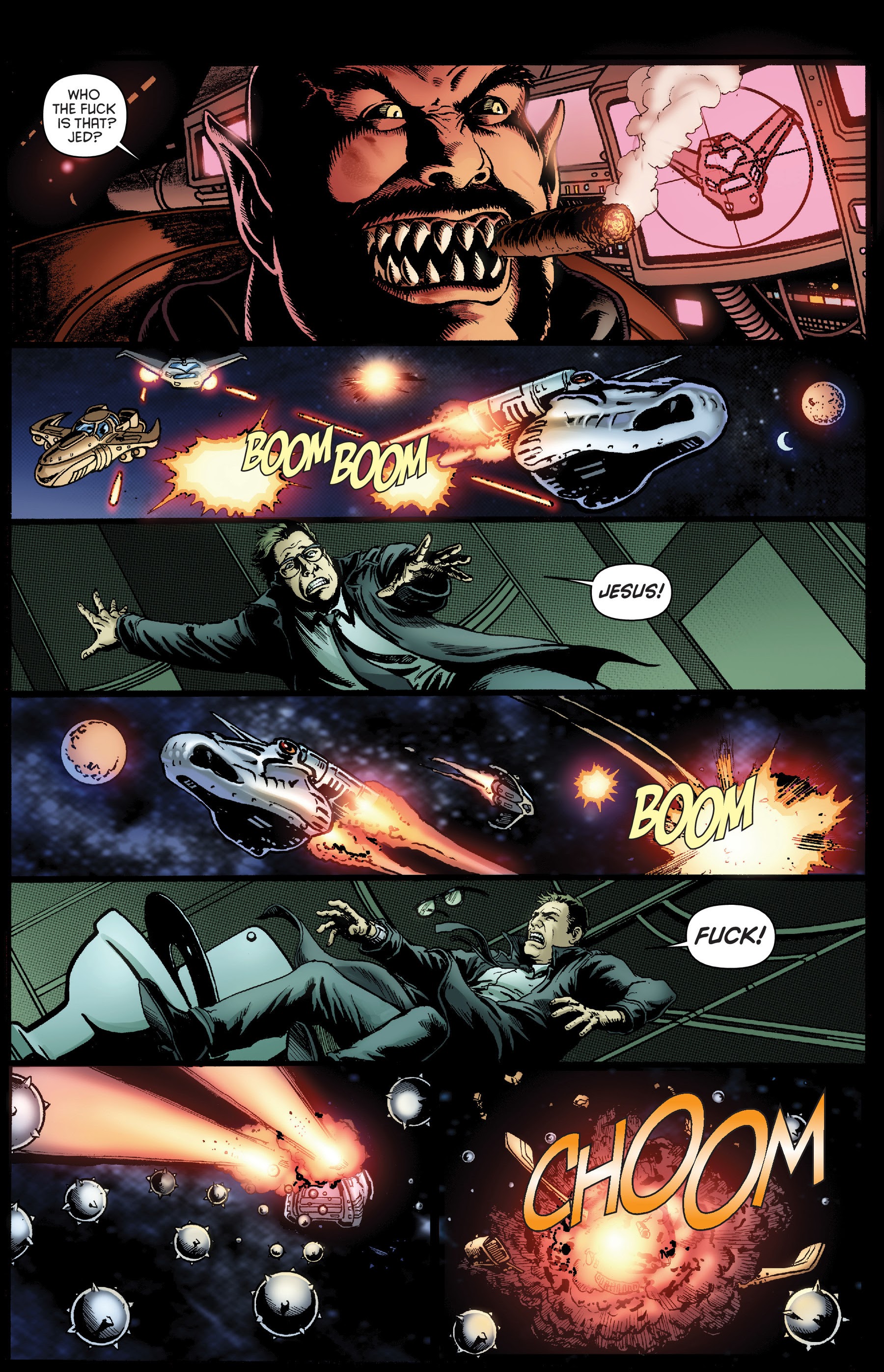Read online Space Bastards comic -  Issue #1 - 29