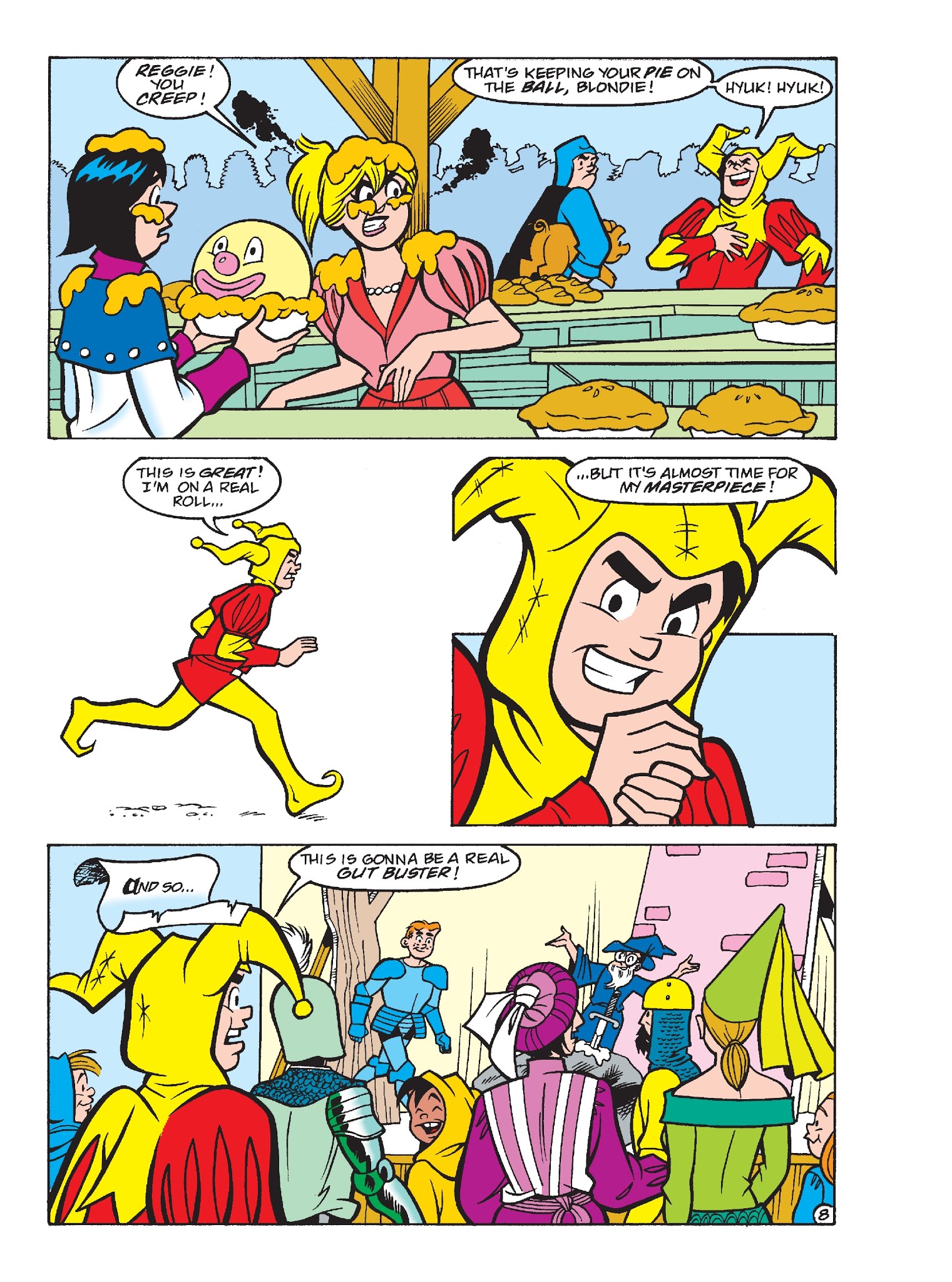 Read online Archie's Funhouse Double Digest comic -  Issue #27 - 132