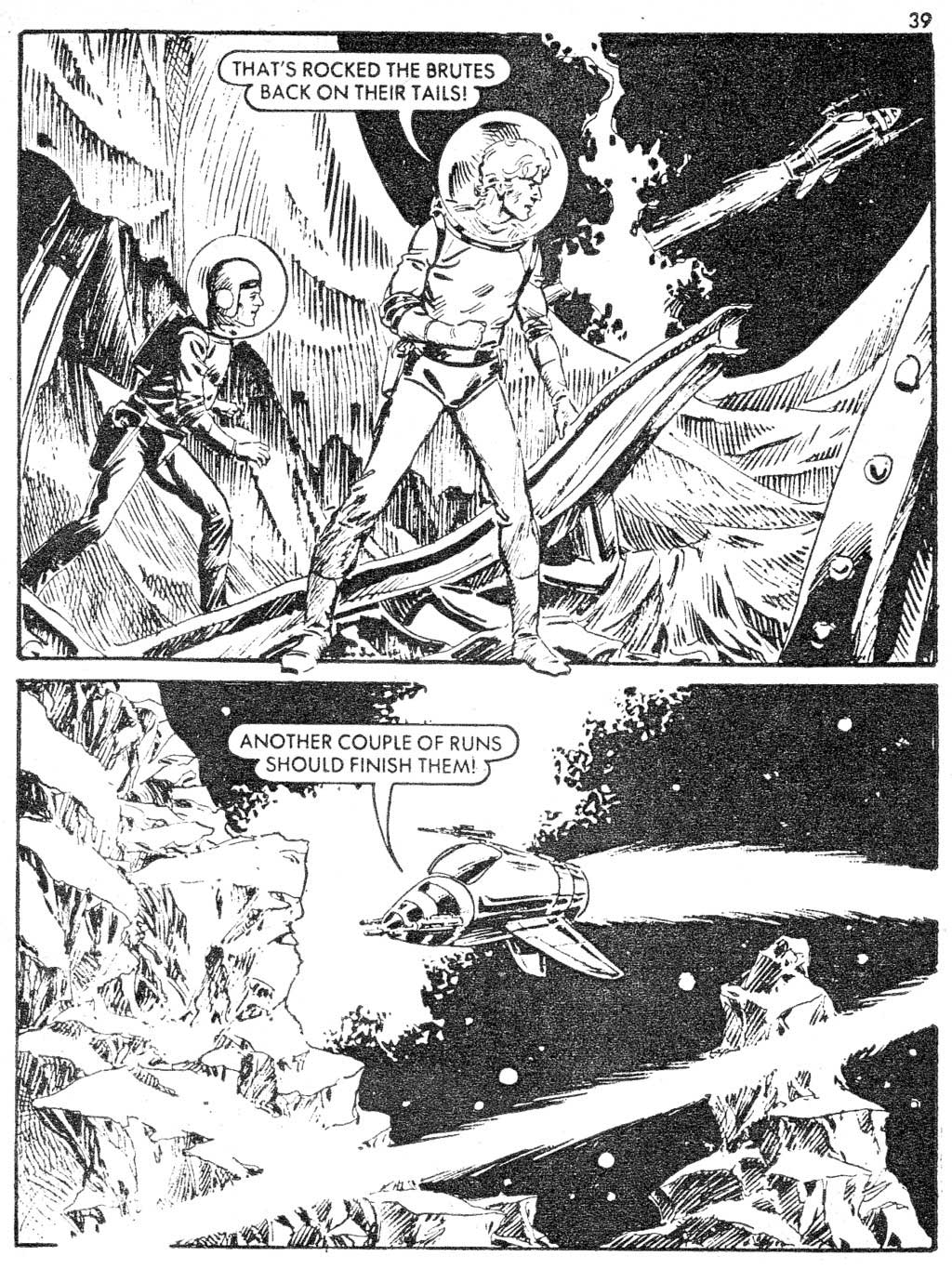 Read online Starblazer comic -  Issue #81 - 39