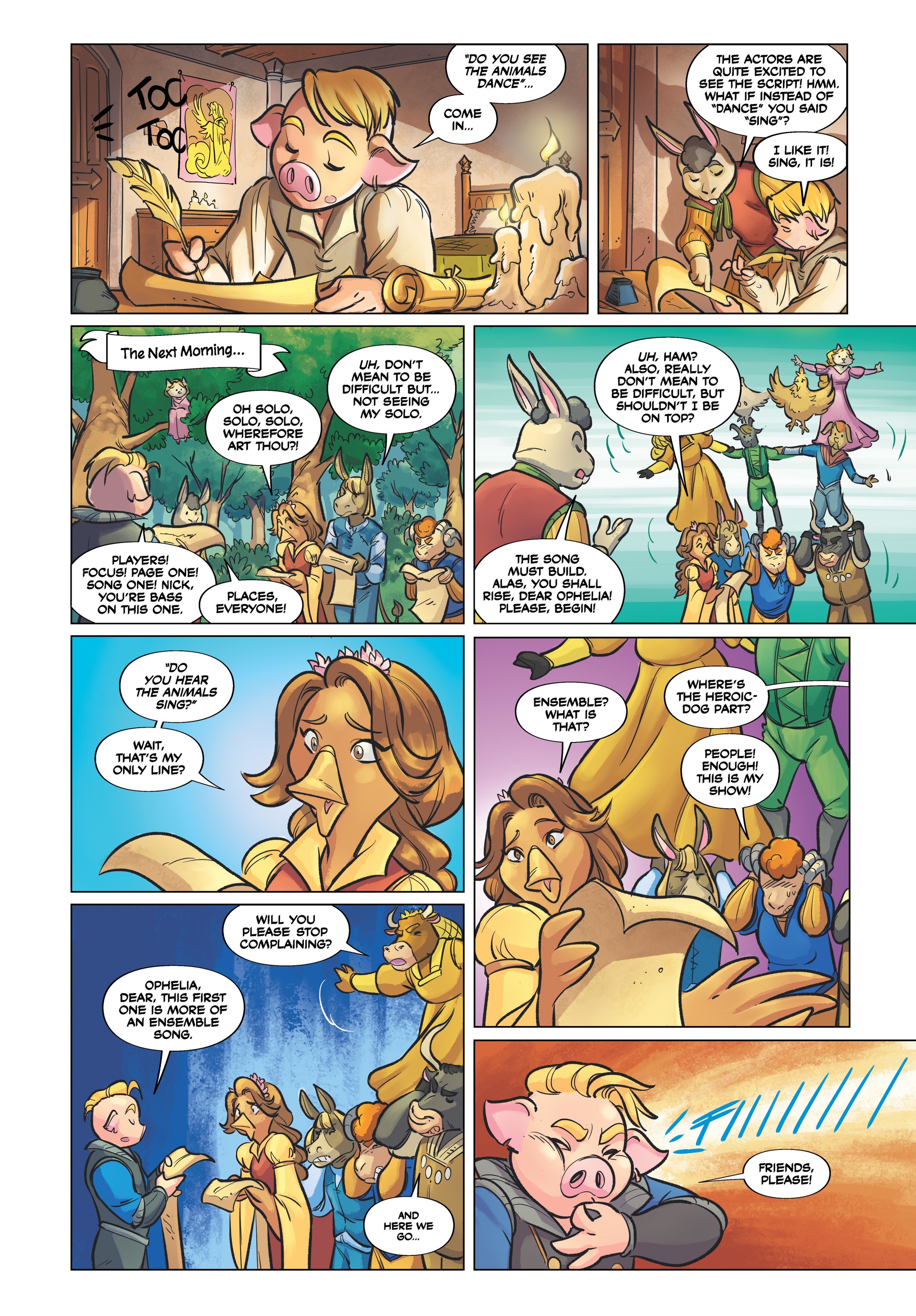 Read online Ham-let: A Shakespearean Mash-up comic -  Issue # Full - 24