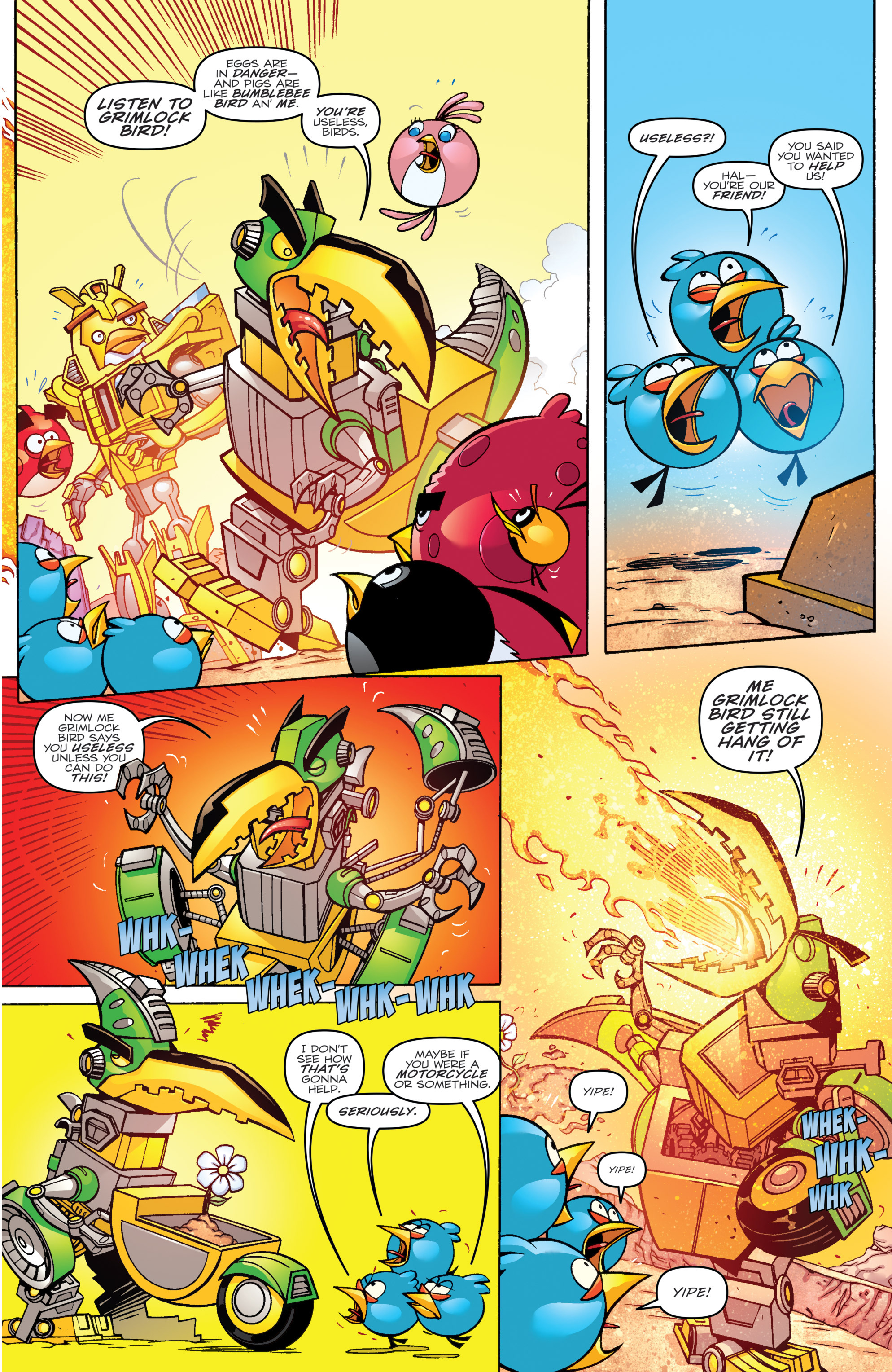 Read online Angry Birds Transformers comic -  Issue #2 - 5
