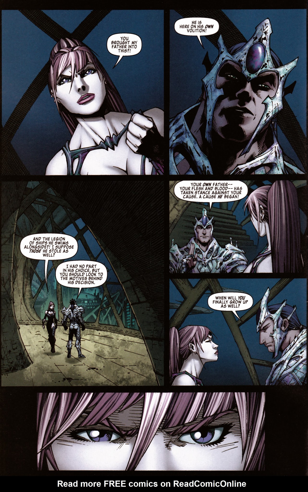 Read online Michael Turner's Fathom: Kiani comic -  Issue #4 - 5