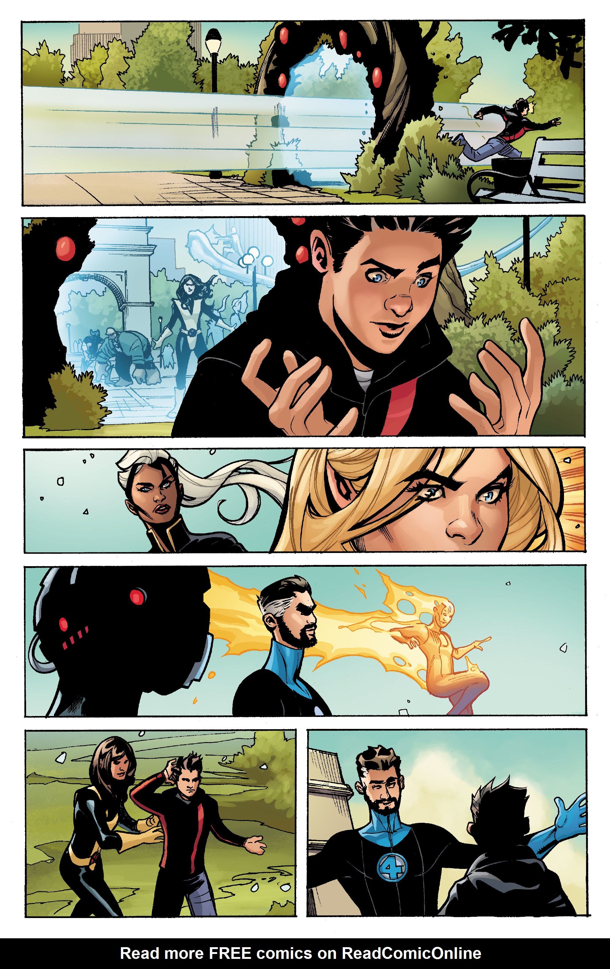 Read online X-Men/Fantastic Four (2020) comic -  Issue # _Director's Cut - 143