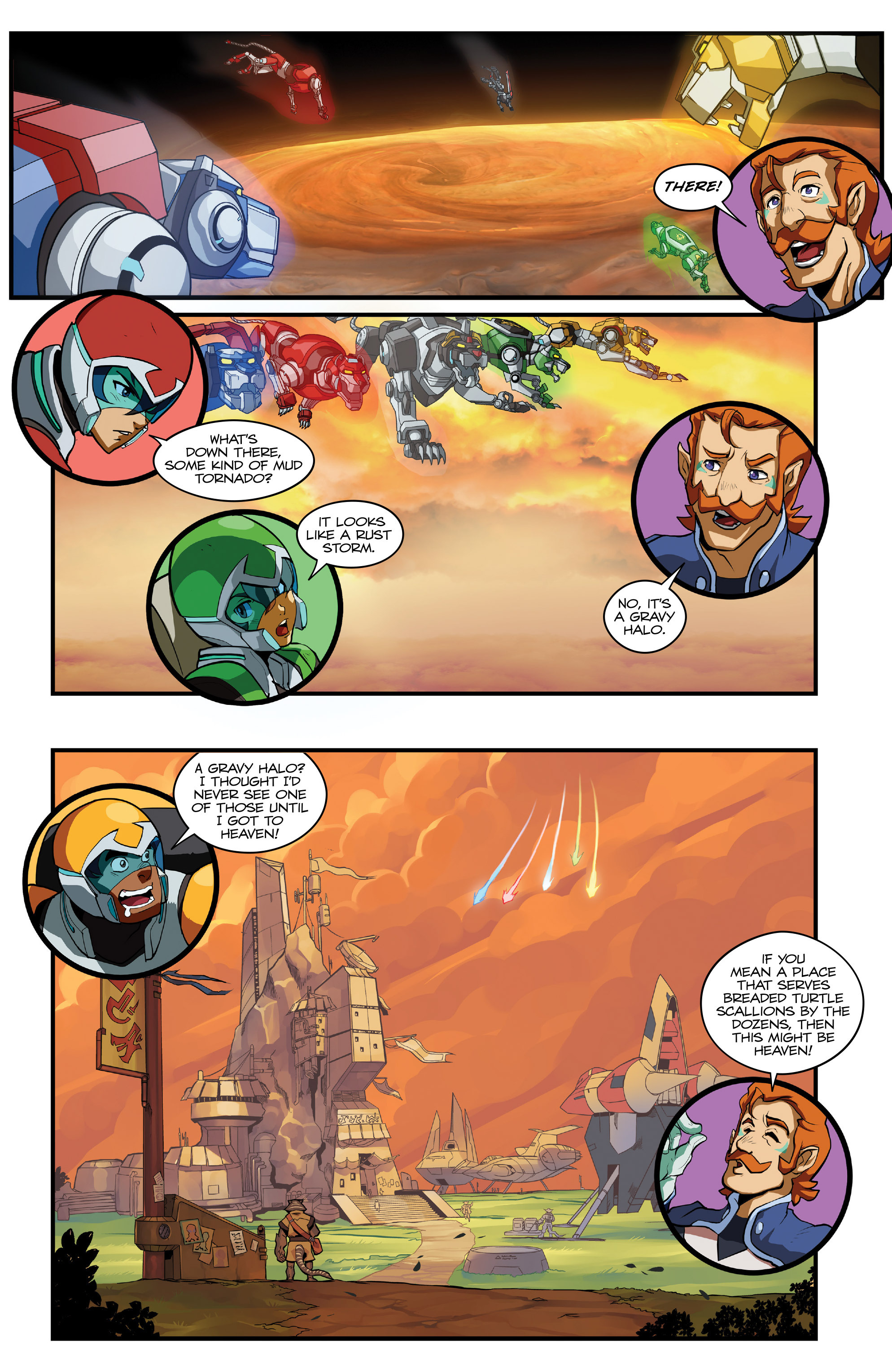 Read online Voltron: Legendary Defender comic -  Issue #1 - 8
