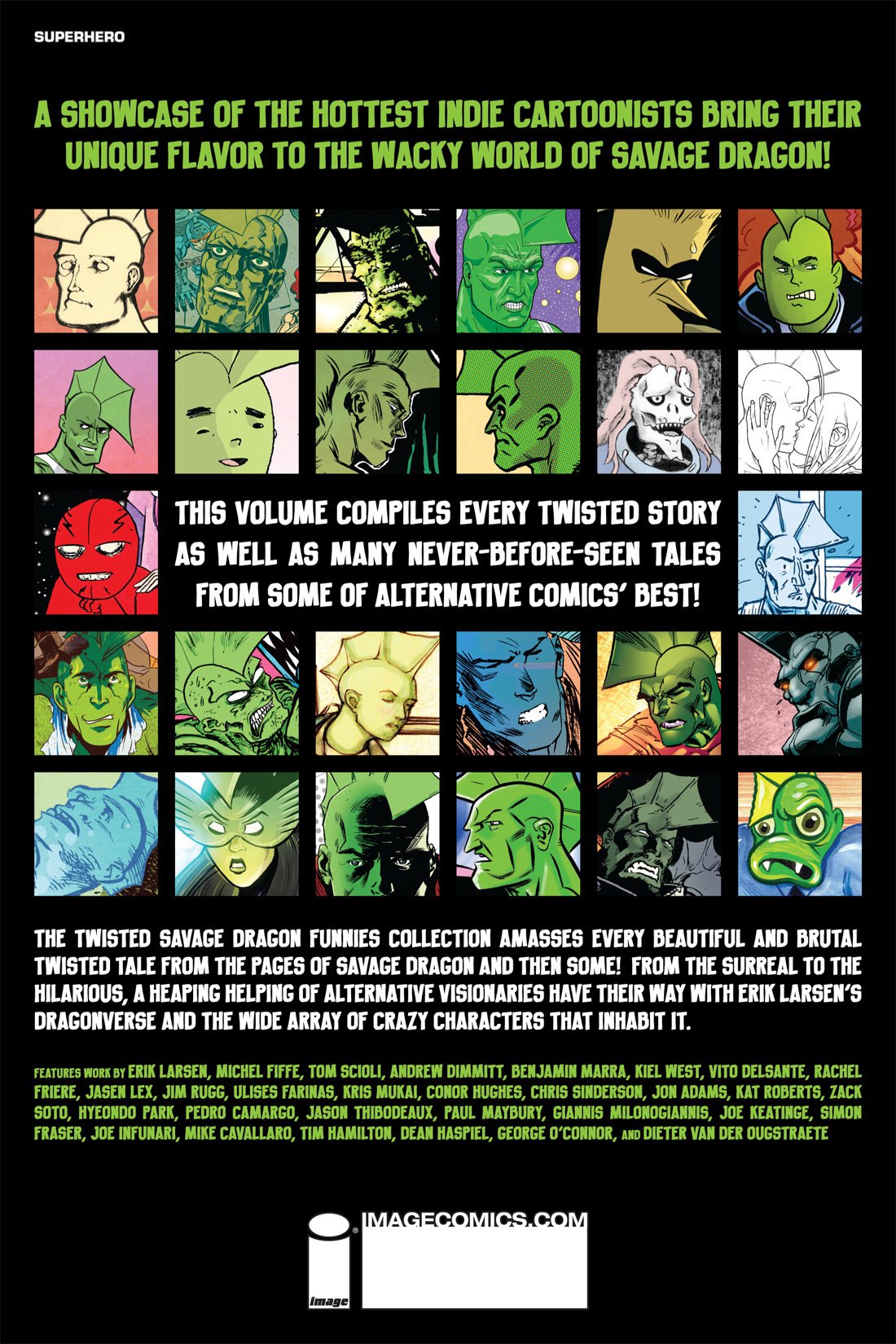 Read online Twisted Savage Dragon Funnies comic -  Issue # TPB - 146