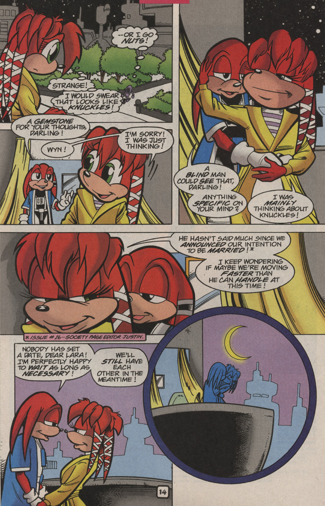 Read online Knuckles the Echidna comic -  Issue #27 - 20