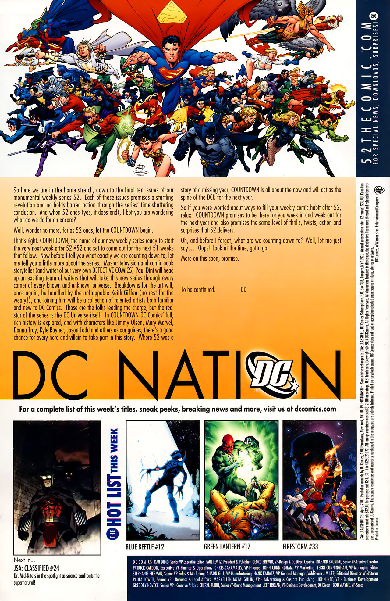 Read online JSA: Classified comic -  Issue #23 - 22