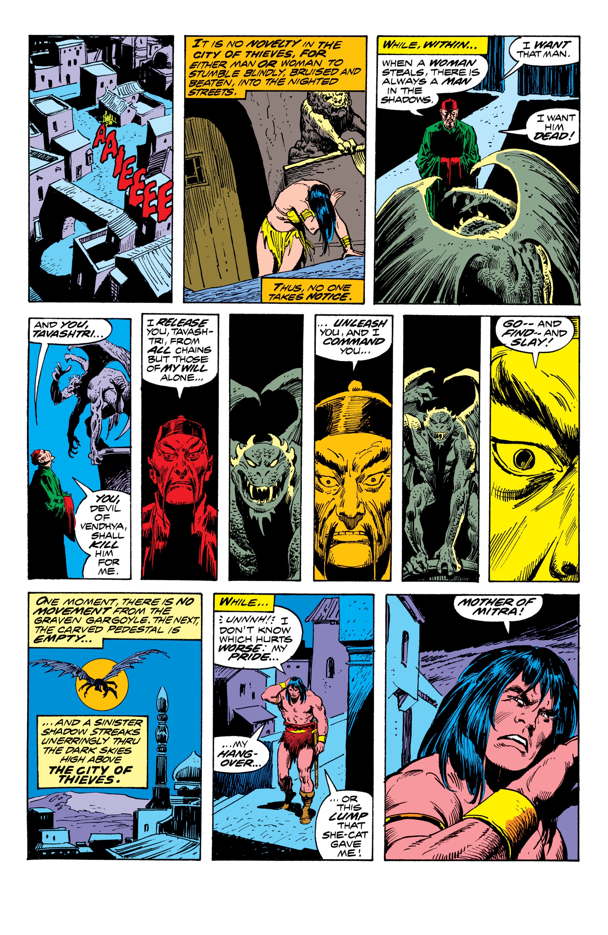 Read online Conan The Barbarian Epic Collection: The Original Marvel Years - The Curse Of The Golden Skull comic -  Issue # TPB (Part 3) - 113
