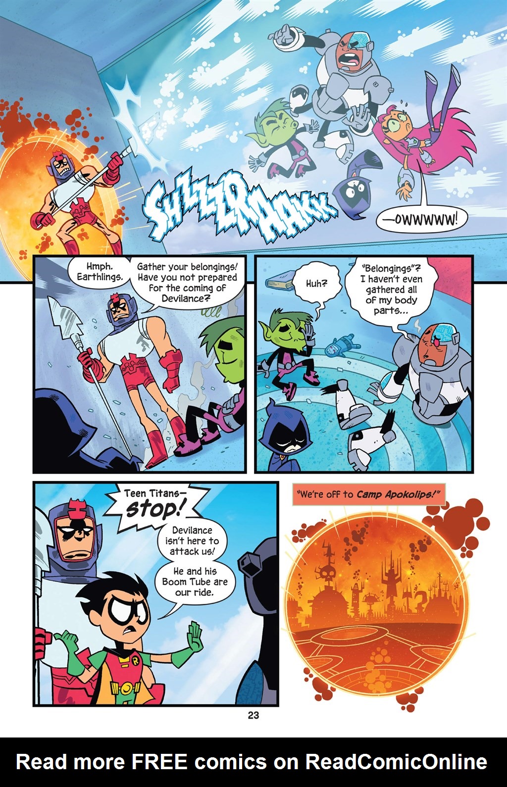 Read online Teen Titans Go! To Camp comic -  Issue # _TPB - 22