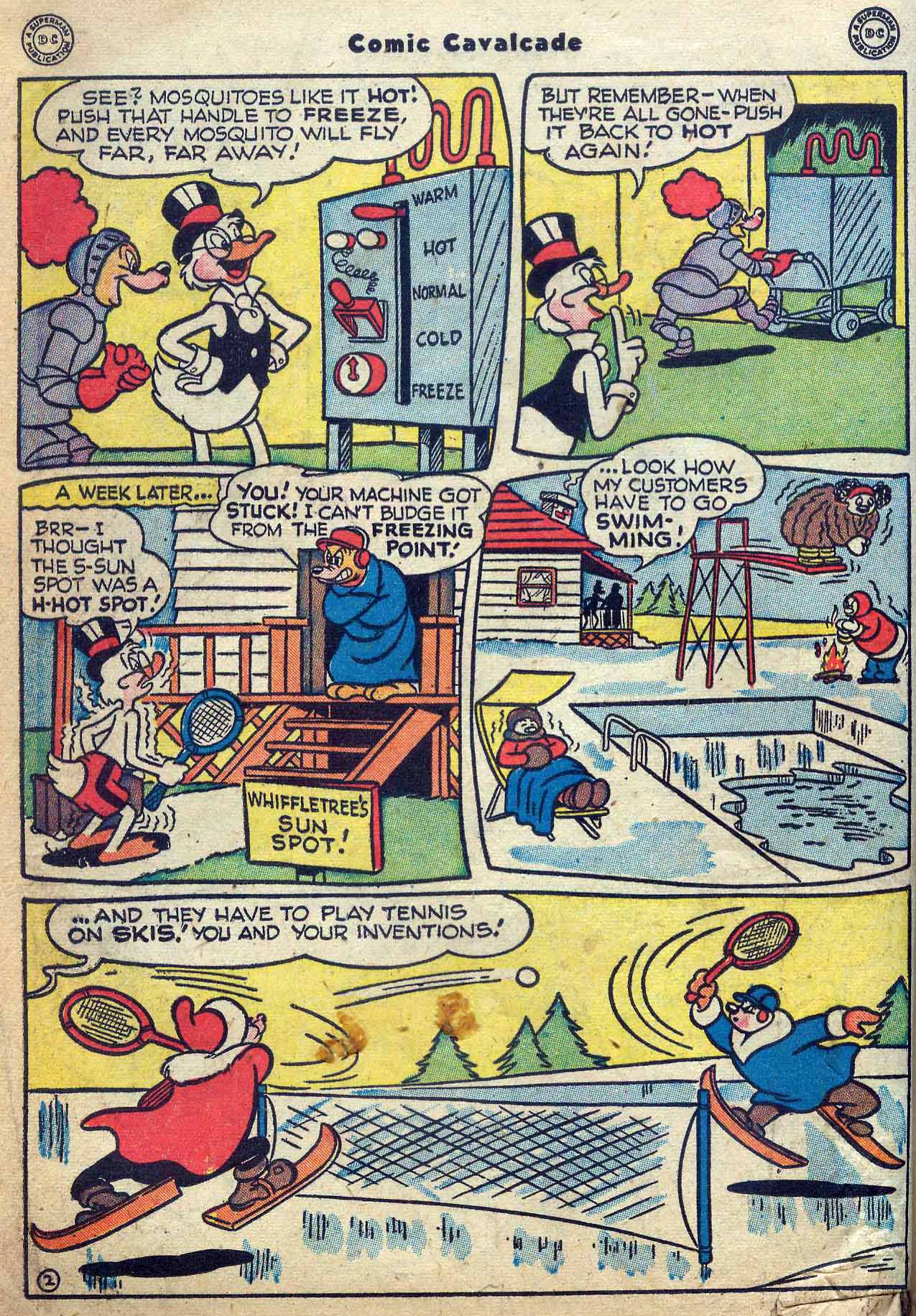 Read online Comic Cavalcade comic -  Issue #33 - 30