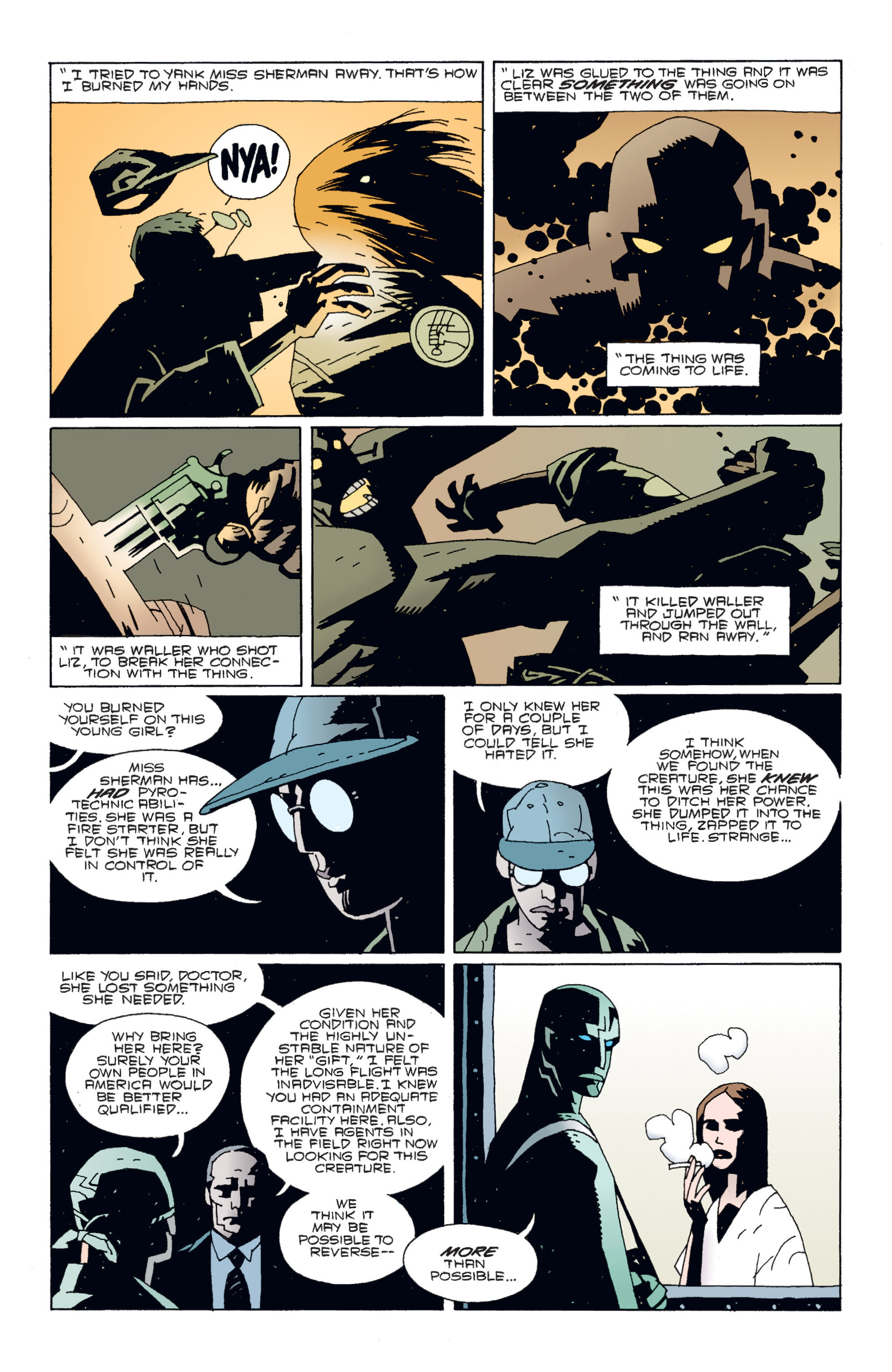 Read online Hellboy comic -  Issue #3 - 127