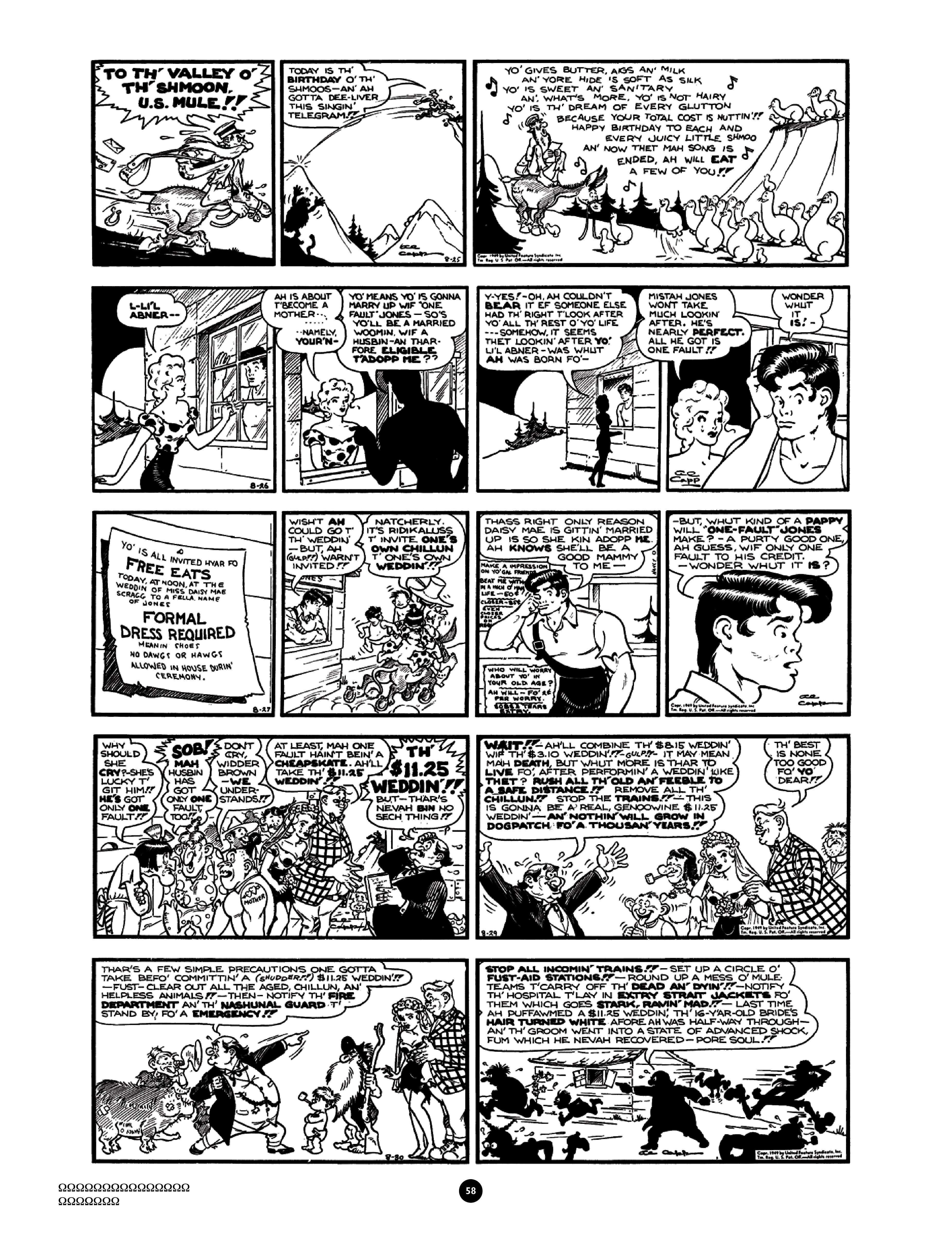 Read online Al Capp's Li'l Abner Complete Daily & Color Sunday Comics comic -  Issue # TPB 8 (Part 1) - 61