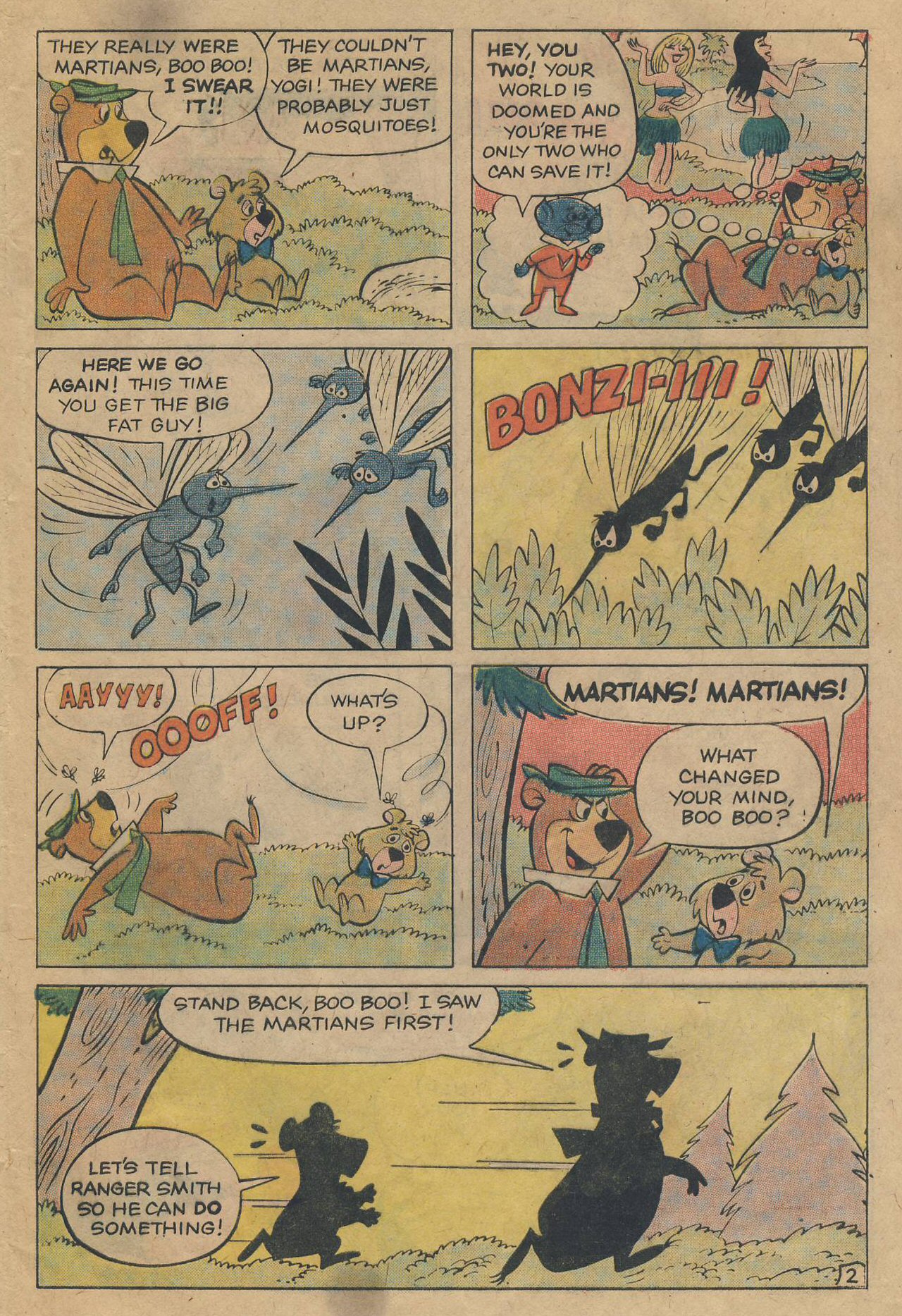 Read online Yogi Bear (1970) comic -  Issue #3 - 9