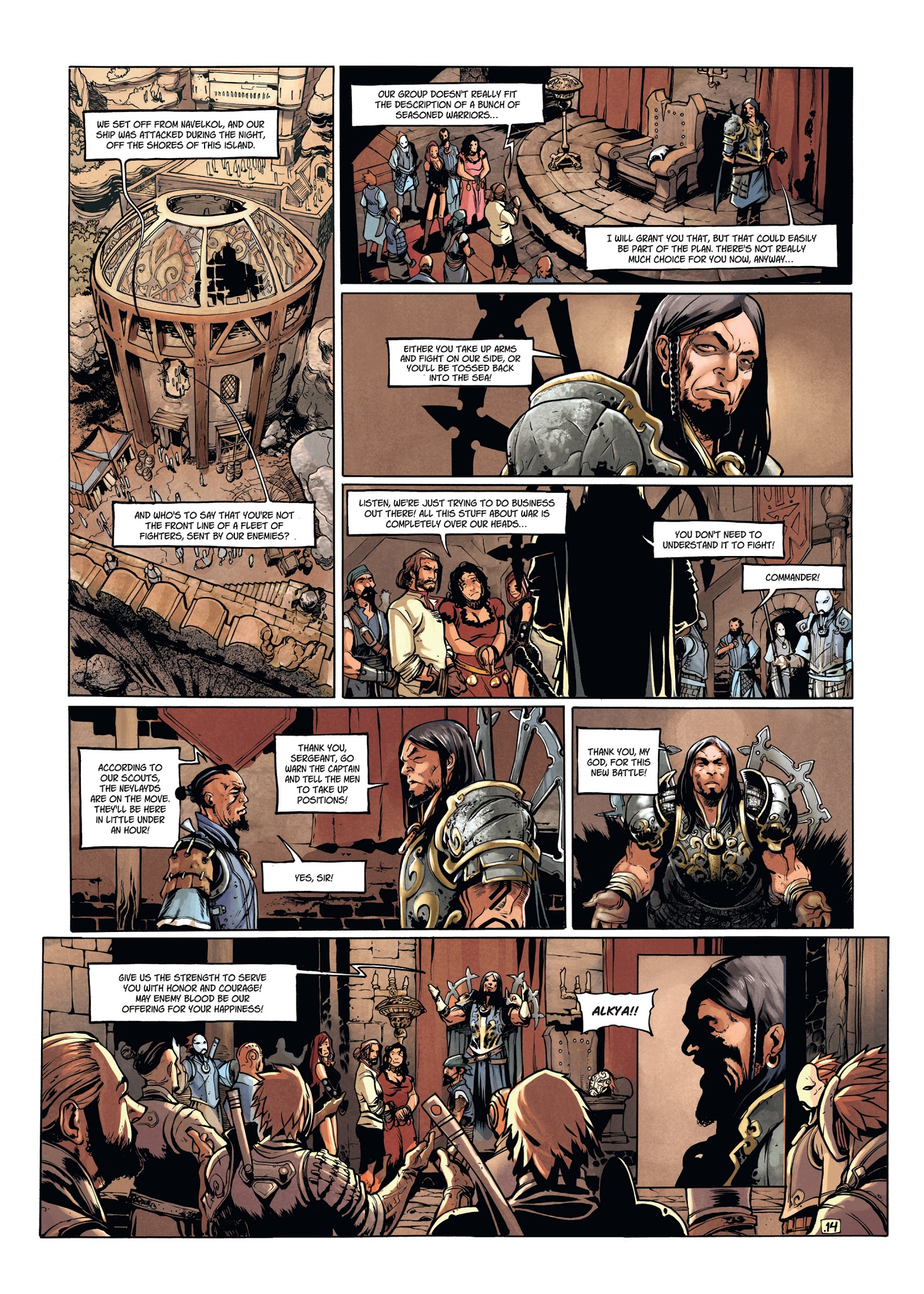 Read online Angor comic -  Issue #3 - 16