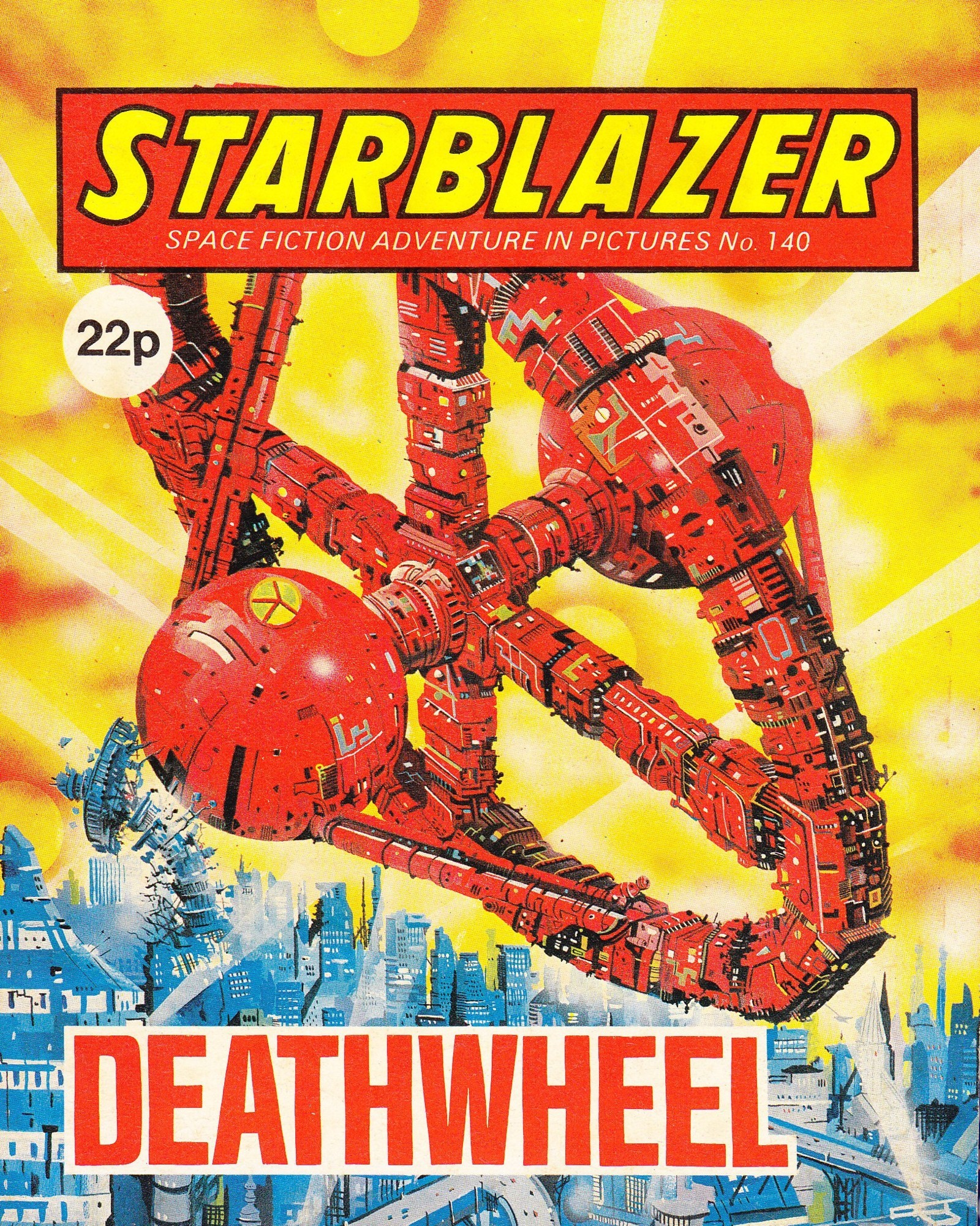 Read online Starblazer comic -  Issue #140 - 1