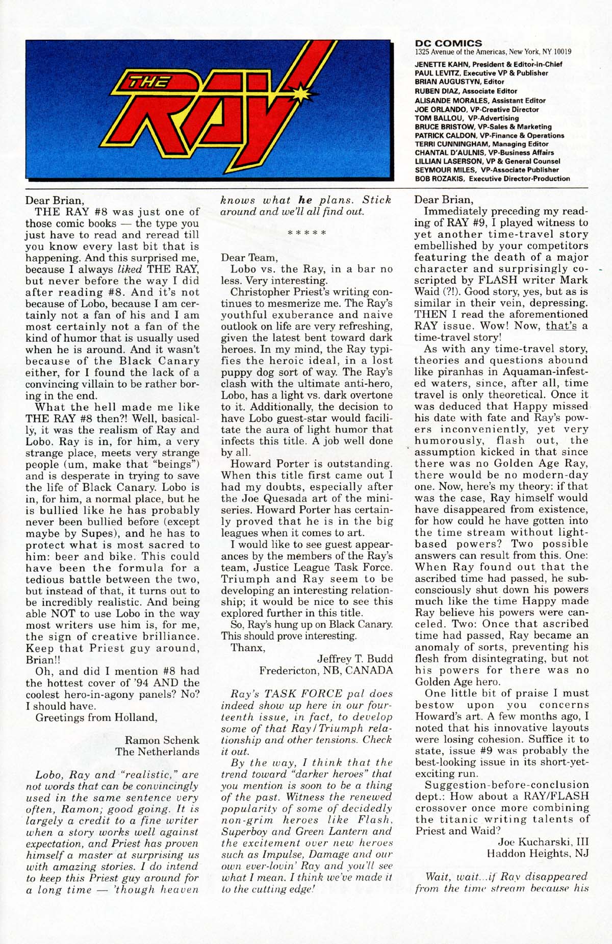 Read online The Ray (1994) comic -  Issue #12 - 27