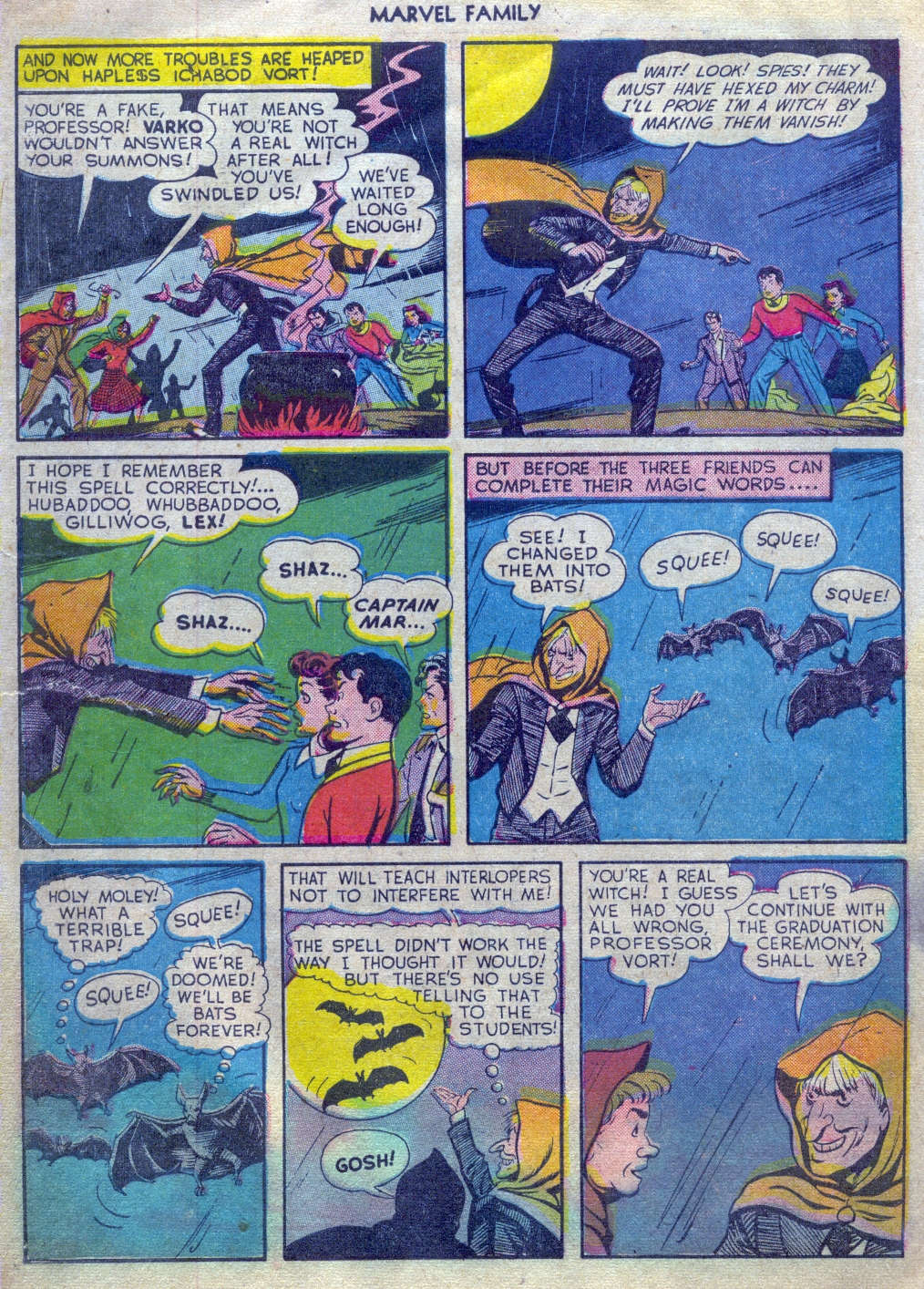 Read online The Marvel Family comic -  Issue #52 - 29