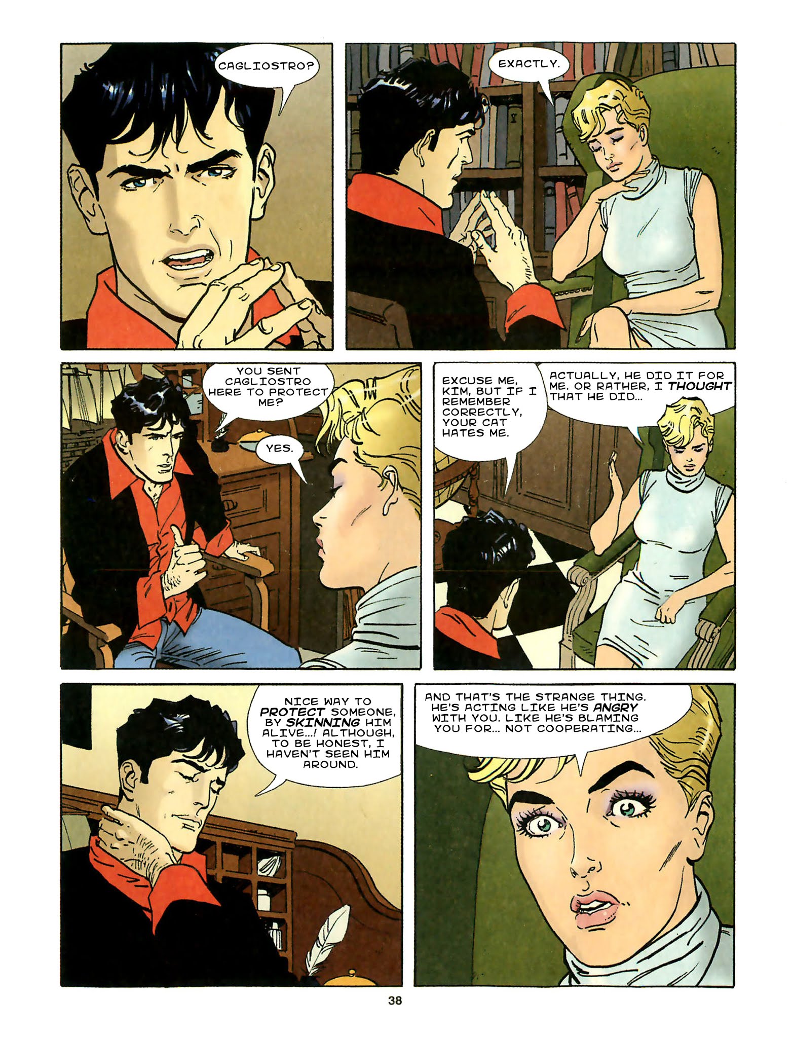 Read online Dylan Dog (1986) comic -  Issue #241 - 37