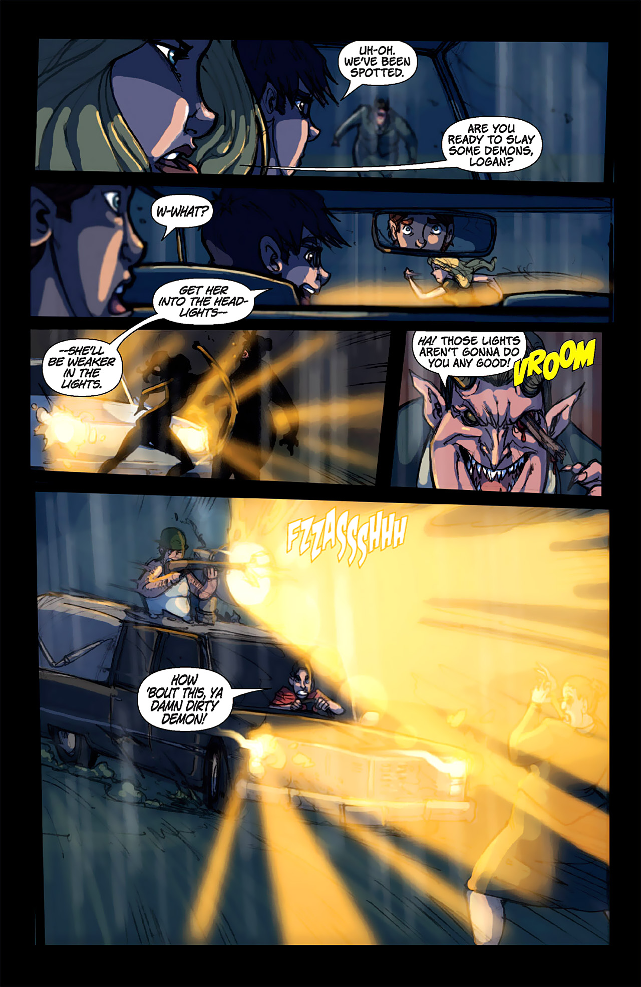 Read online Cindy the Demon Hunter comic -  Issue # TPB - 85
